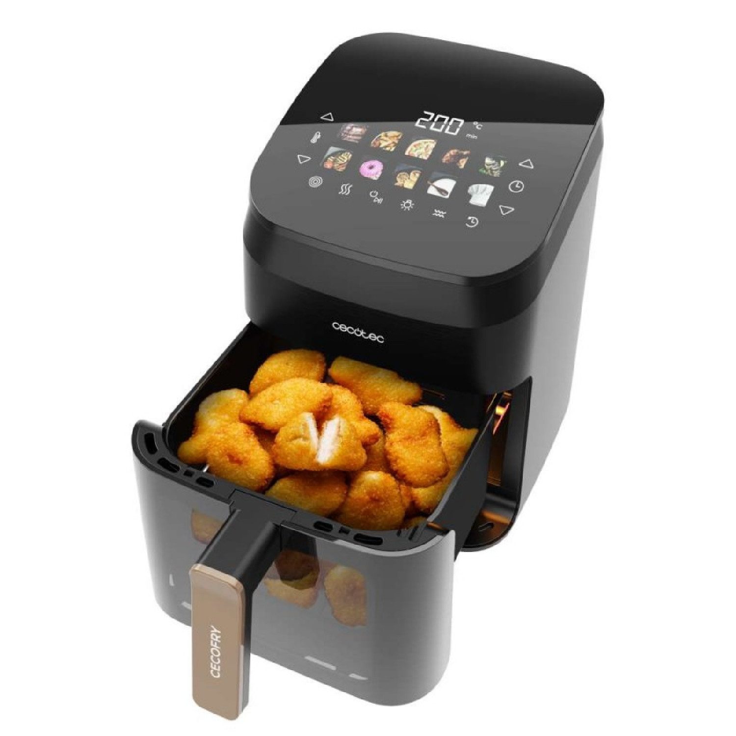 Cecotec Heißluftfritteuse, 1900 W, Cecofry&Smokin' 4500