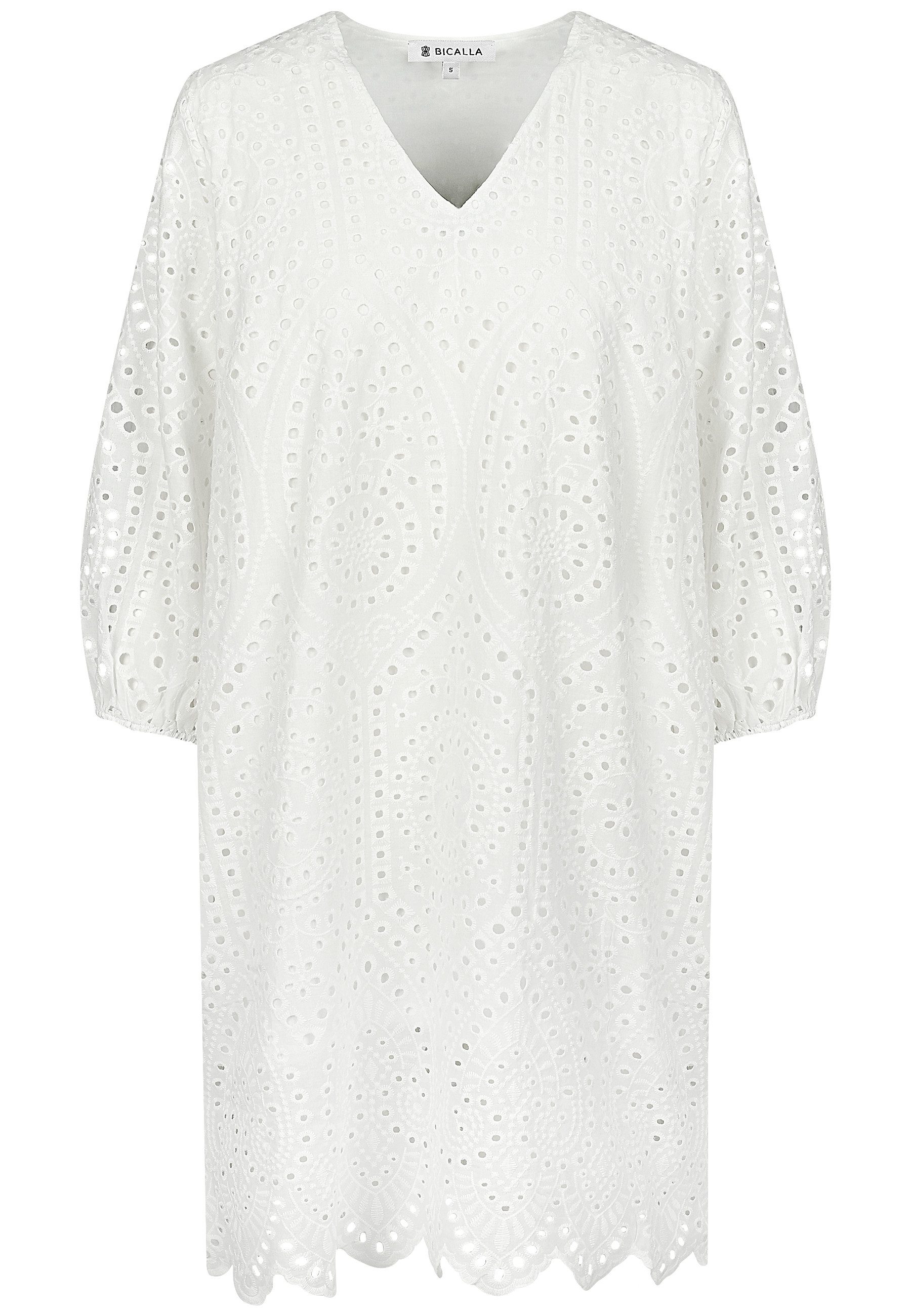 BICALLA Midikleid Dress Eyelet Emb. - günstig online kaufen