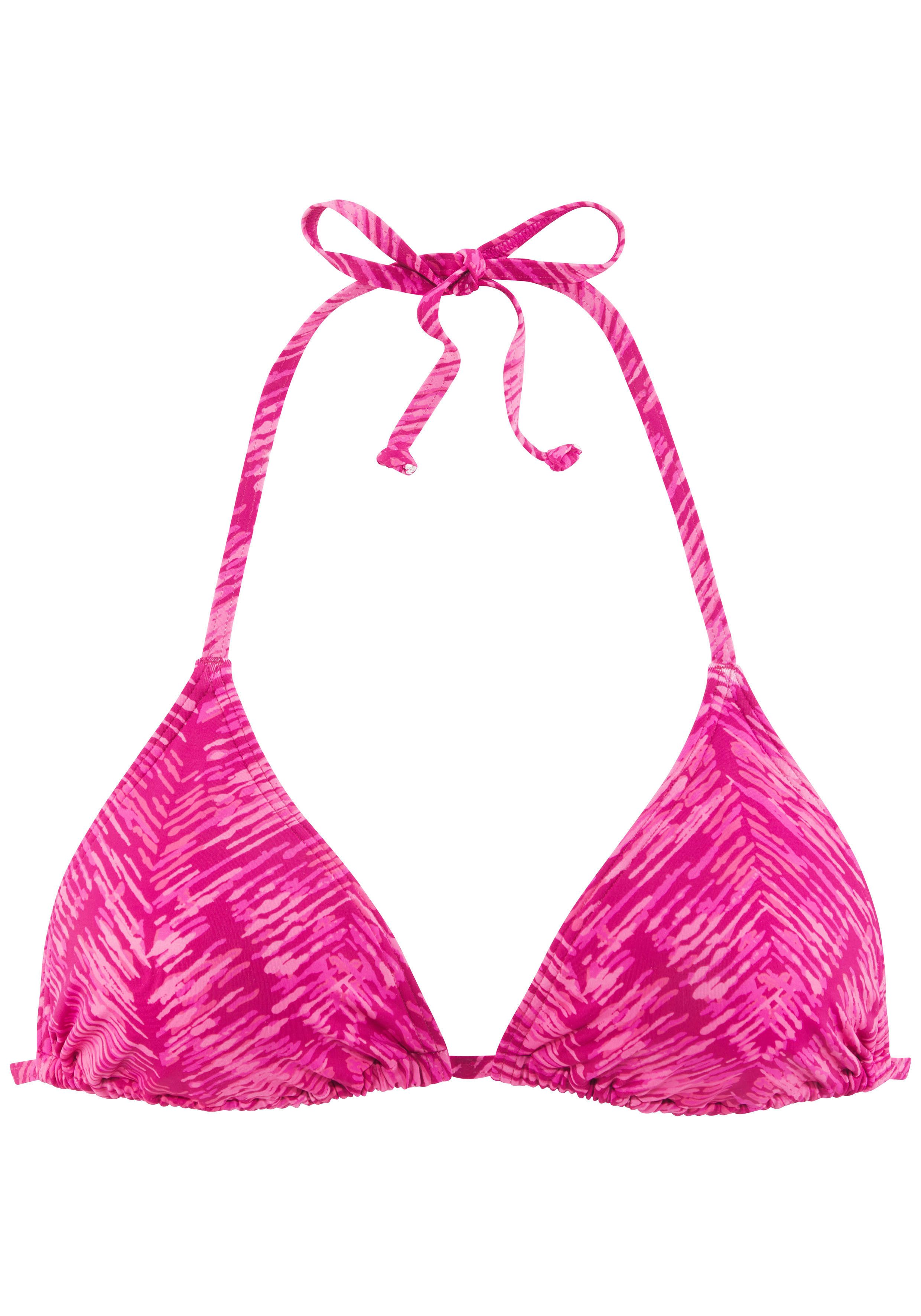 JETTE Triangel-Bikini-Top Floretta, in Ton in Ton-Harmonie günstig online kaufen