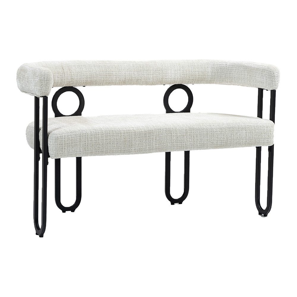 KLAM HOME Esszimmerstuhl Loungesessel 2-Sitzer Doppelsitzsofa günstig online kaufen