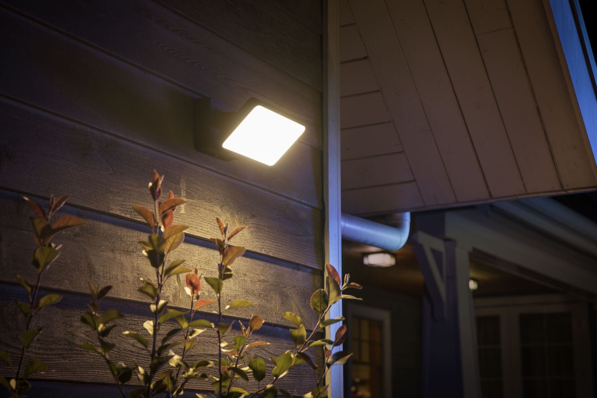 Philips Hue LED LED fest Warmweiß Welcome, integriert, Flutlichtstrahler Dimmfunktion