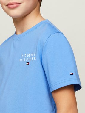 Tommy Hilfiger Underwear Pyjama SS SHORT PJ SET BASICS (Set, 2 tlg) Kinder bis 16 Jahre