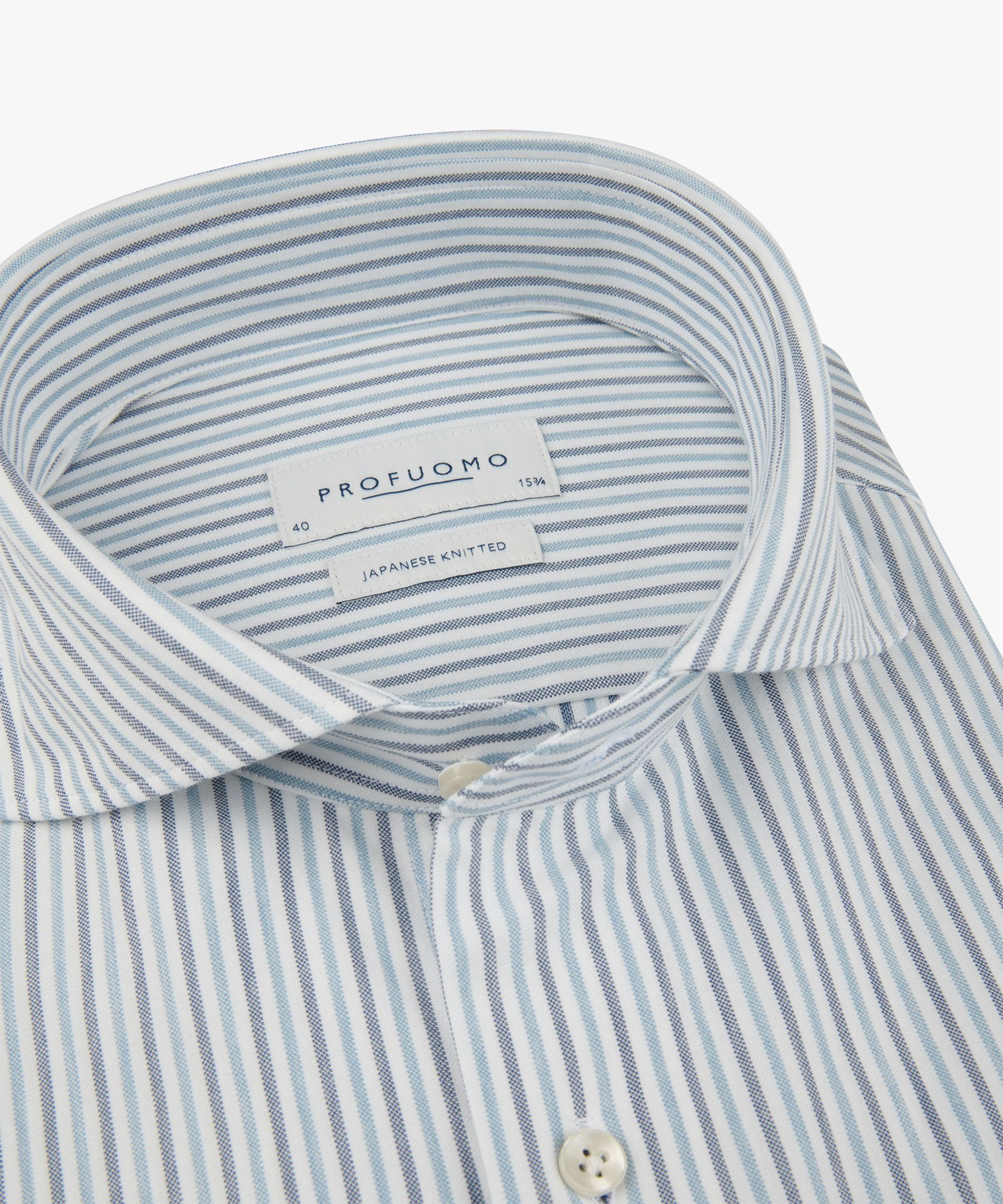 Profuomo Businesshemd SHIRT X-CUTAWAY SF BLUE