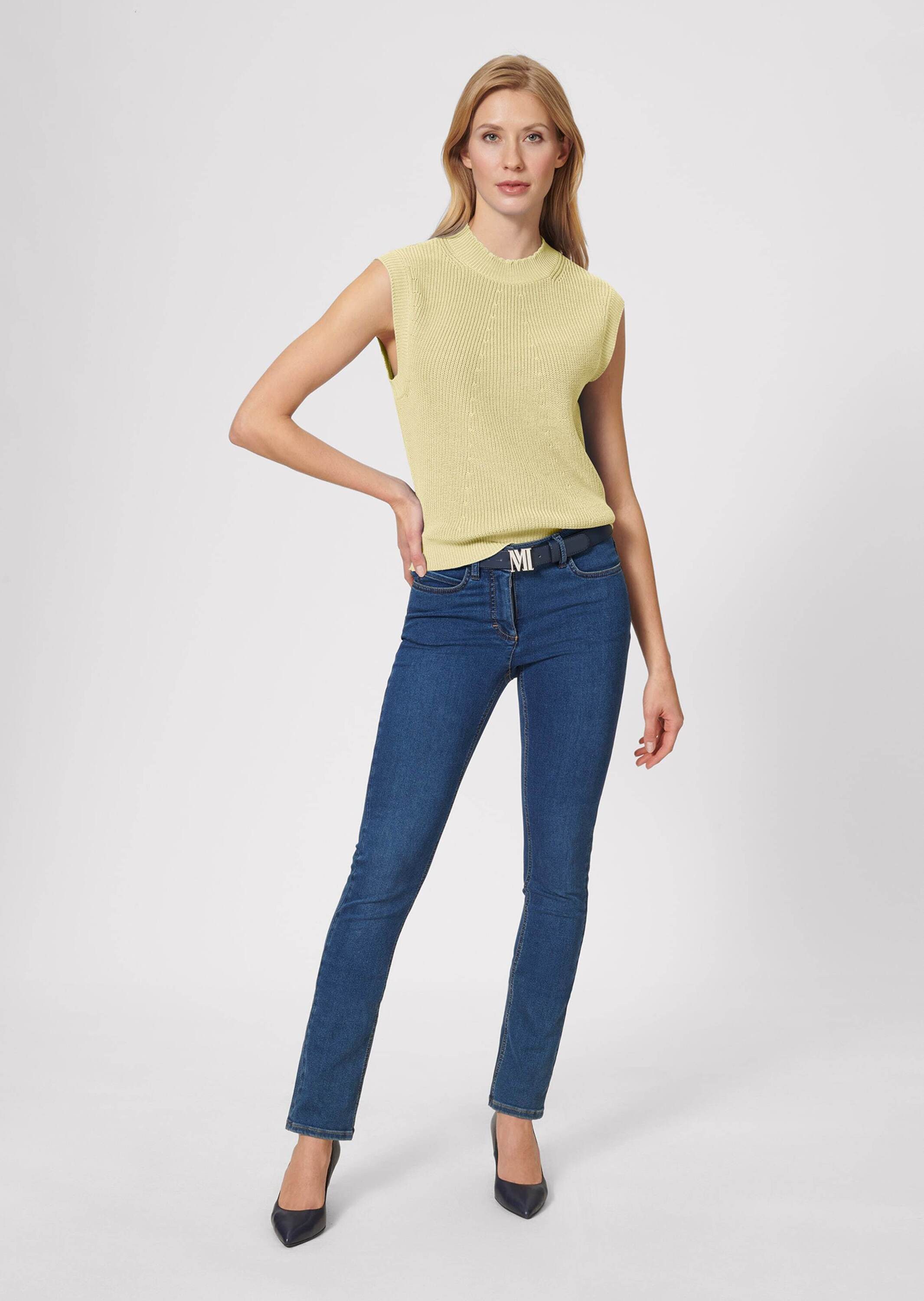 MADELEINE Strickpullover Pullunder mit Stehkragen günstig online kaufen