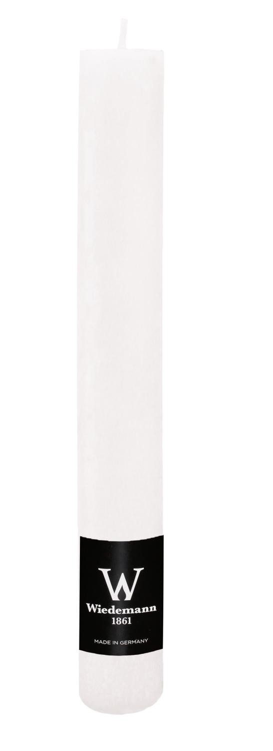 INNA-Glas Tafelkerze AURORA, weiß, 28cm, Ø3,5cm, 30h - Made in Germany