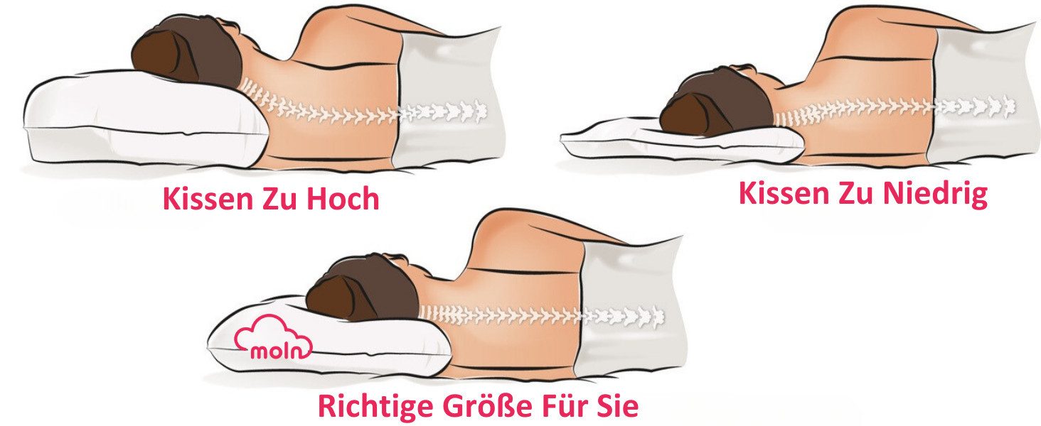 gowoll Kopfkissen 40x60 cm Orthopädisches Memory günstig online kaufen