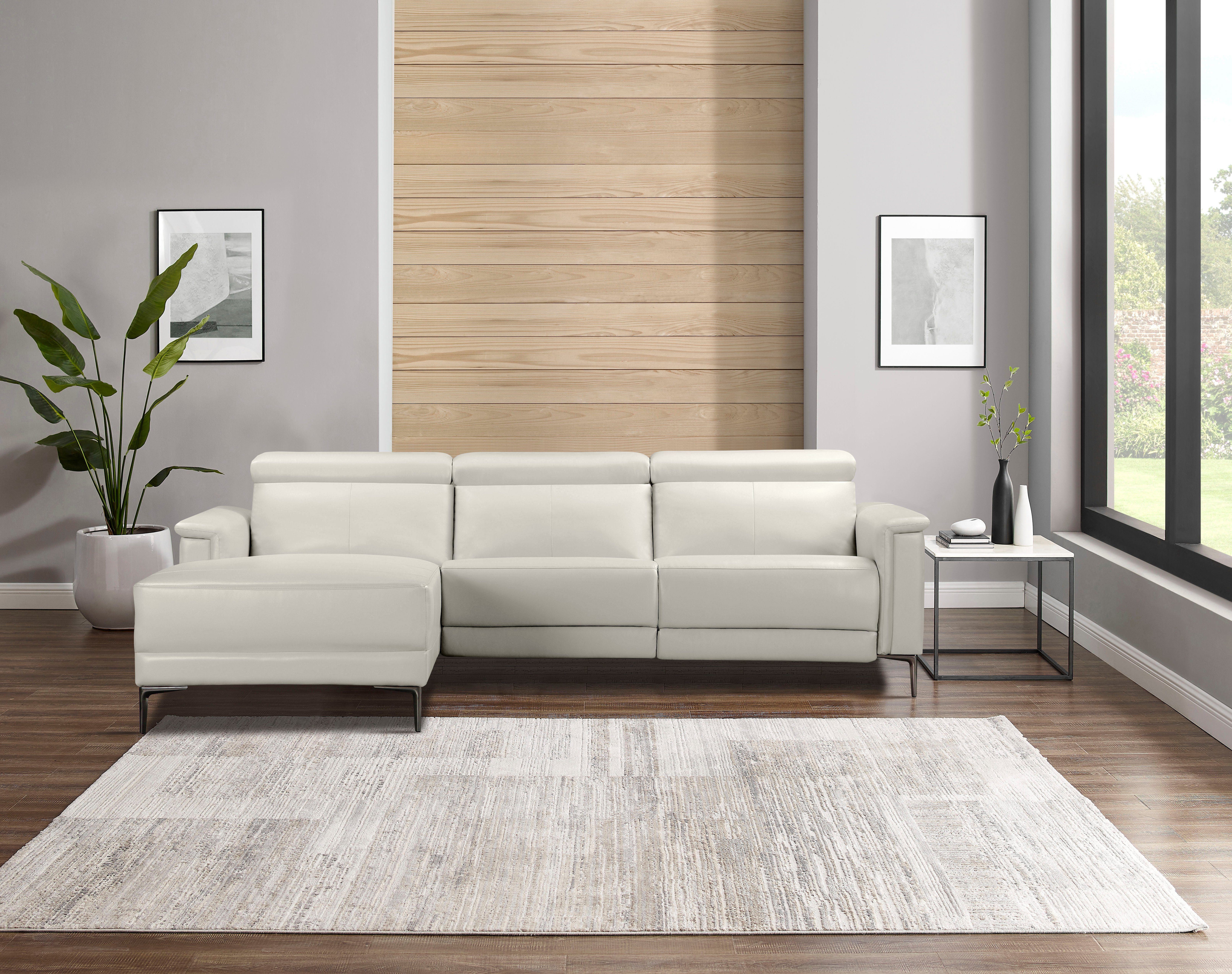 Home affaire Ecksofa "Lund, L-Form, 261cm, man. o. elektr. Relaxfunktion (m günstig online kaufen