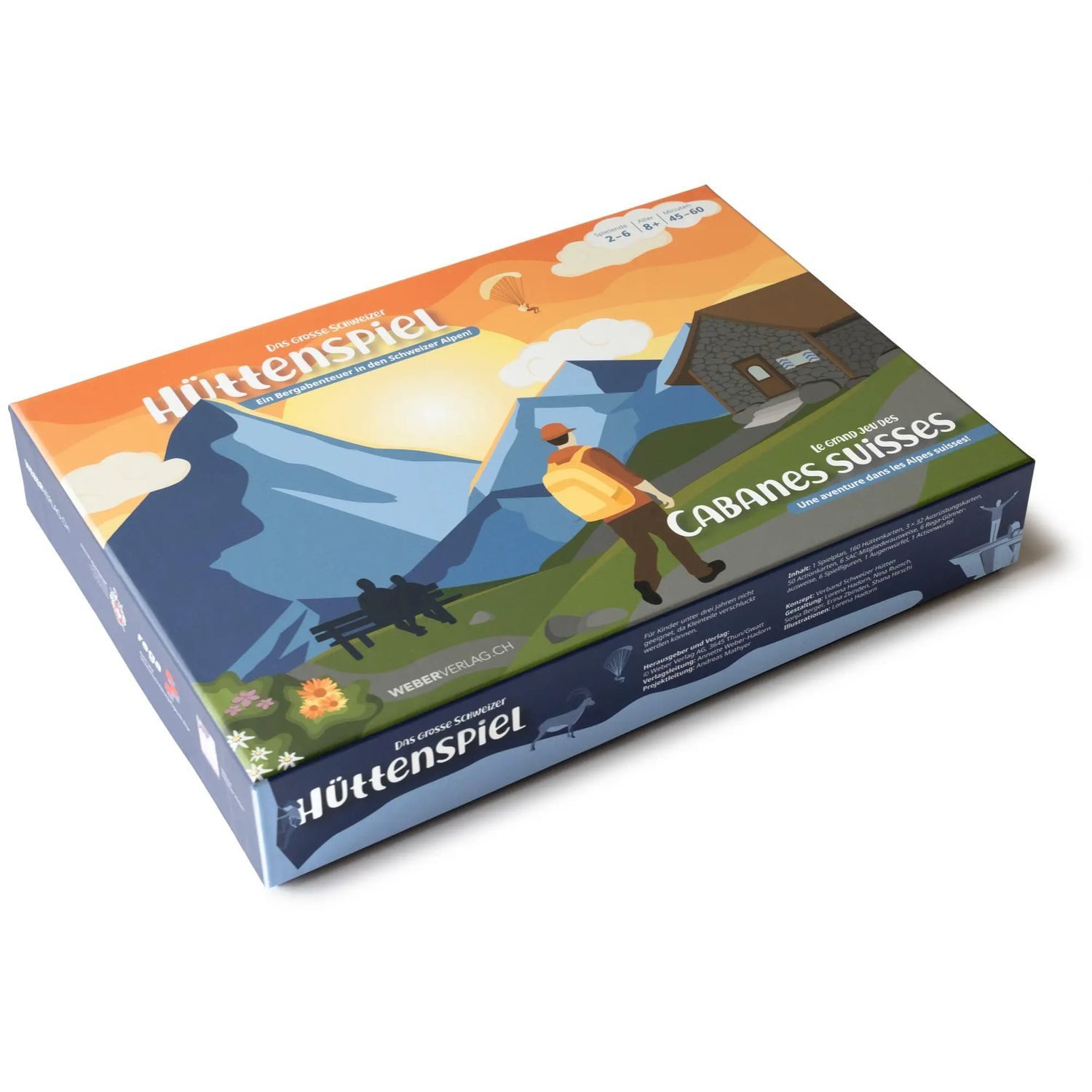 Spiel Das grosse Schweizer Hüttenspiel/Le grand jeu des cabanes suisses