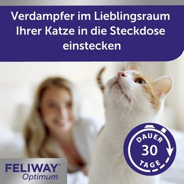 Feliway Katzenstreu FELIWAY® Optimum Verdampfer + 30 Tage Nachfüllflakon 48ml