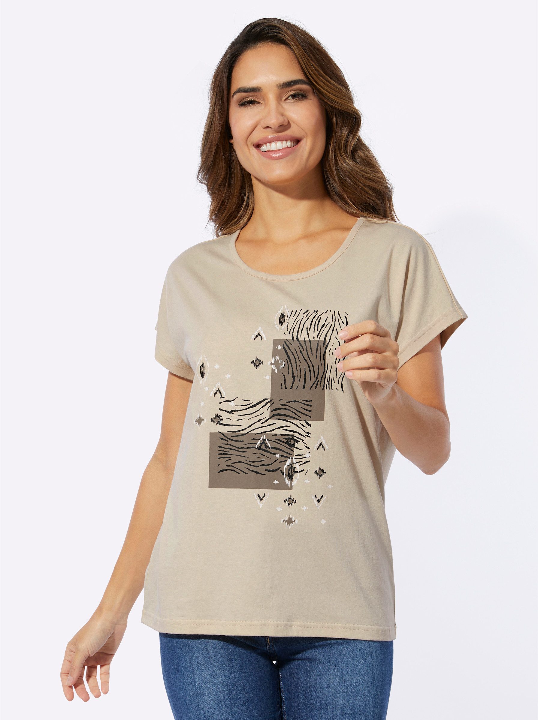 Classic Basics Rundhalsshirt "Rundhals-Shirt", (1 tlg.) günstig online kaufen