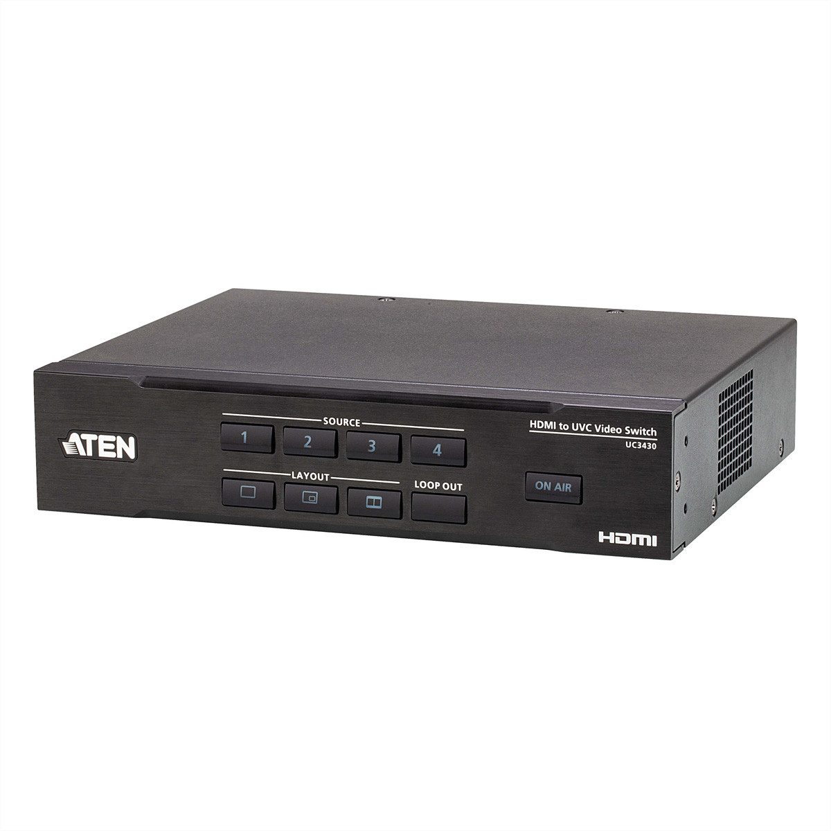 UC3430 CAMLIVE PRO 4K HDMI-zu-USB-Videokreuzschiene mit 4 Eingängen Audio- & Video-Adapter