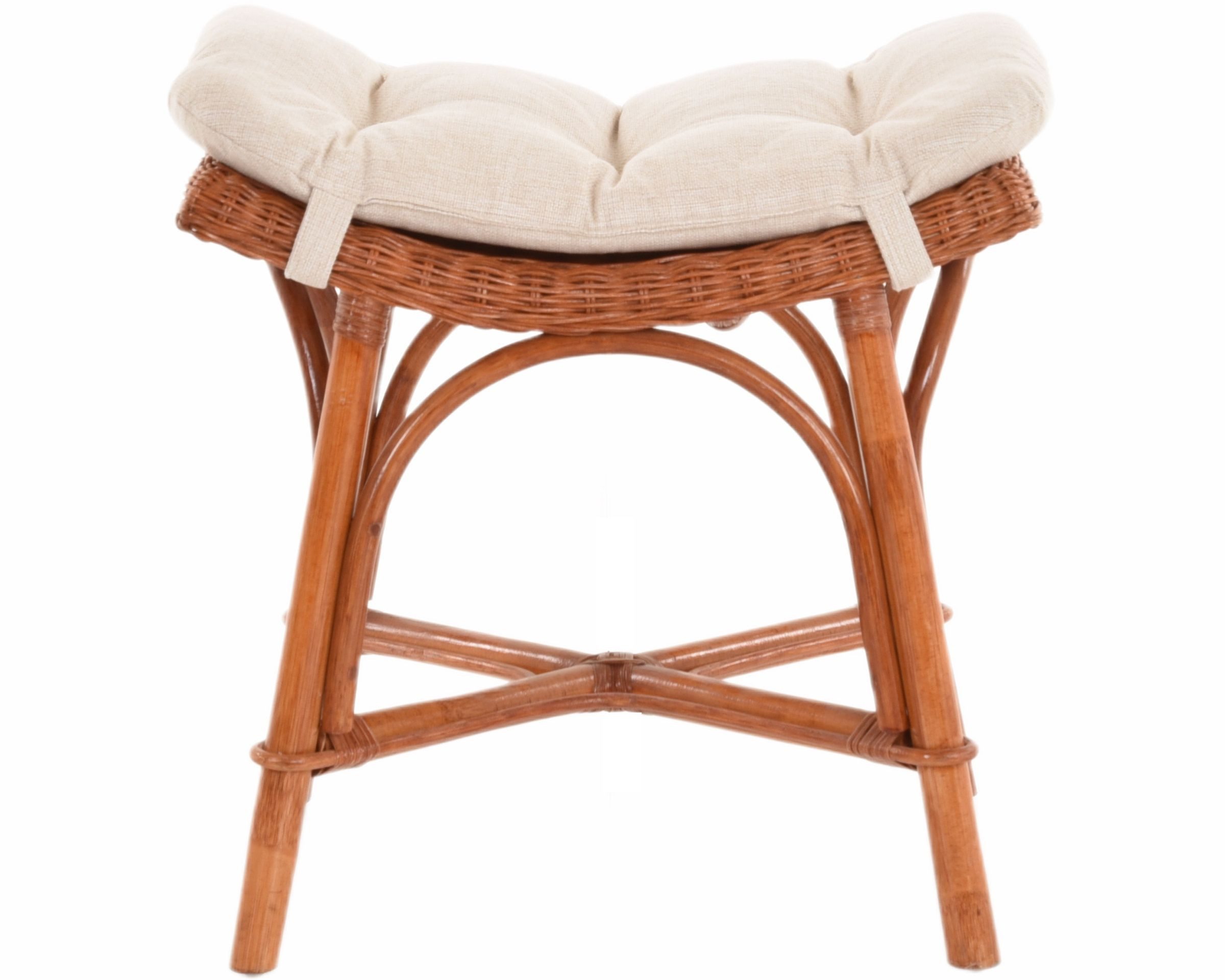 Krines Home Sitzhocker Fußhocker mit geschwungener günstig online kaufen
