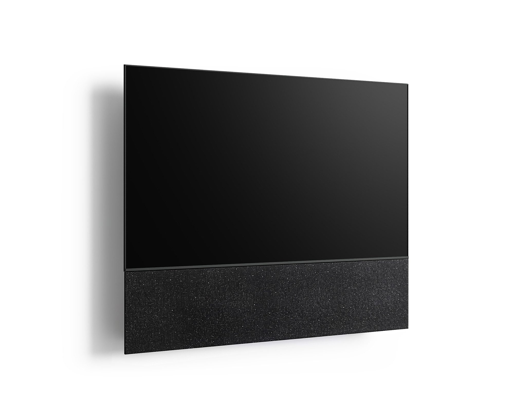 FITUEYES TV-Wandhalterung mit integriertem Soundbar-Fach, für 65 & 75 Zoll TVs, (bis 75 Zoll, höhenverstellbar, tiefenverstellbar)