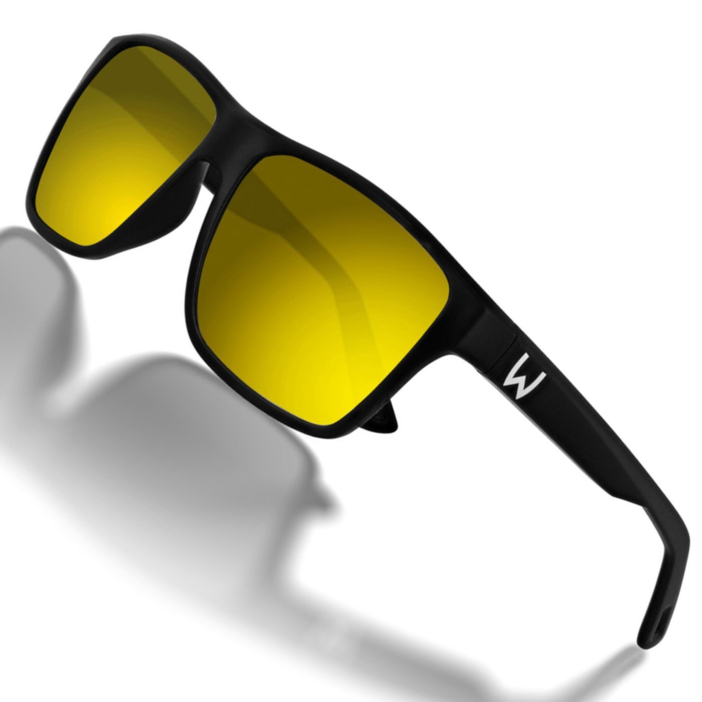 Sonnenbrille Westin W6 Street 200F Matte Black Brown Yellow Green - Polbrille