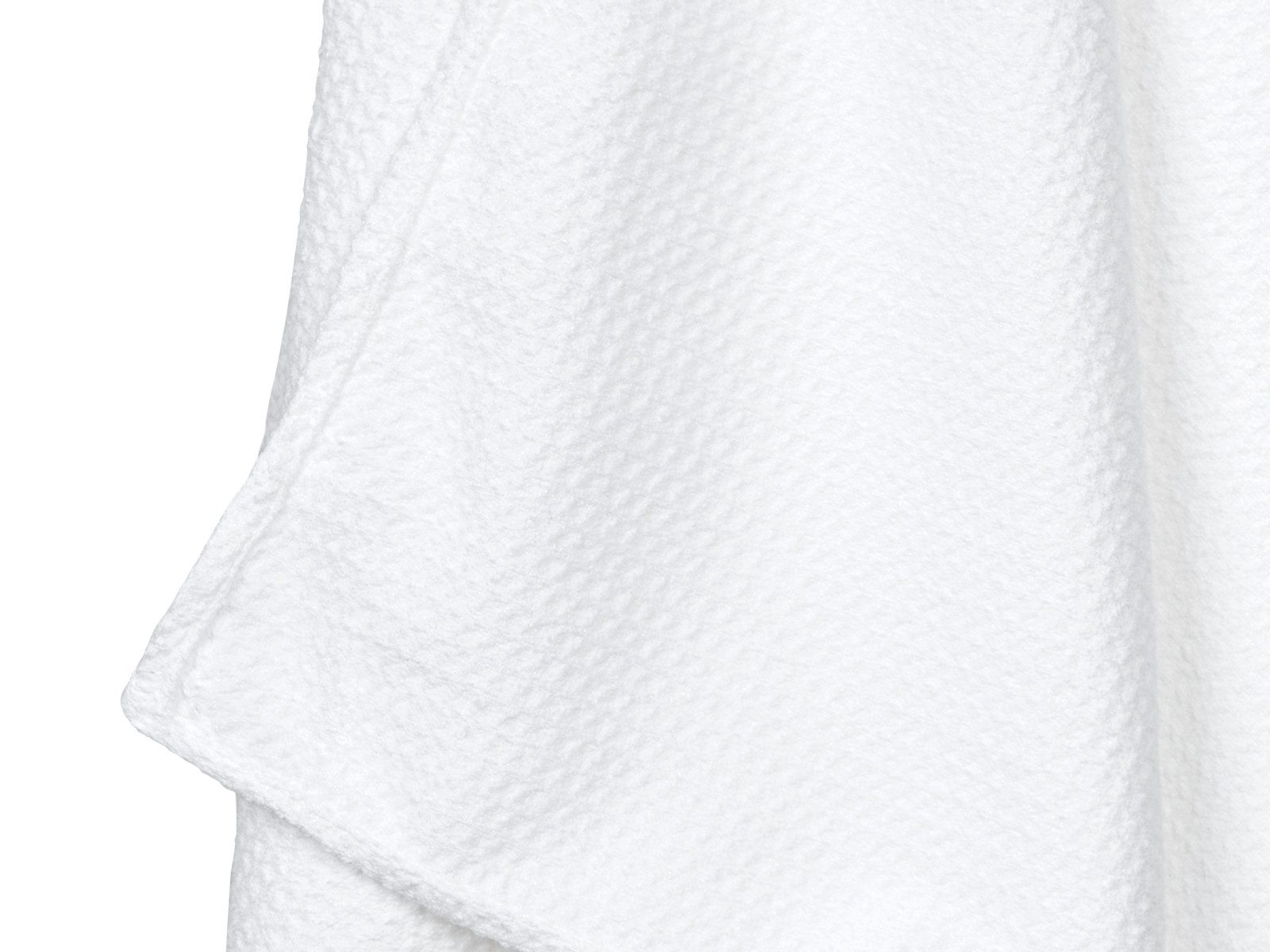 Dock & Bay LTD c/o Handtücher Badehandtuch Waffelmuster S Crystal White 85x40cm, 100% Polyester (TOWLH-CLA-SM-WHITE)