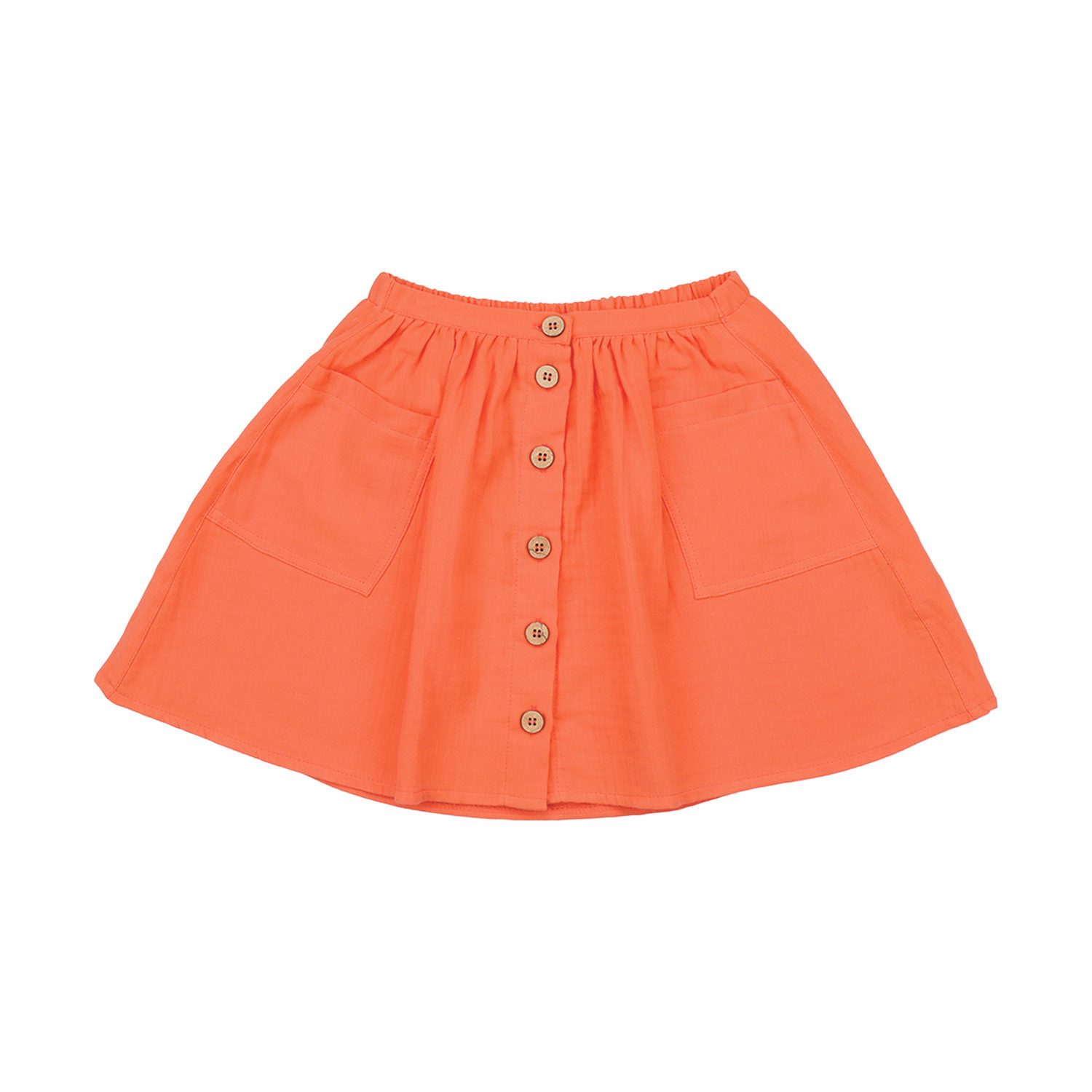 Walkiddy Sommerrock Walkiddy Kinder Bio Baumwolle GOTS Koralle nachhaltig - Bio Baumwolle,GOTS, Kinderbekleidung,nachhaltige Klamotten,Shorts