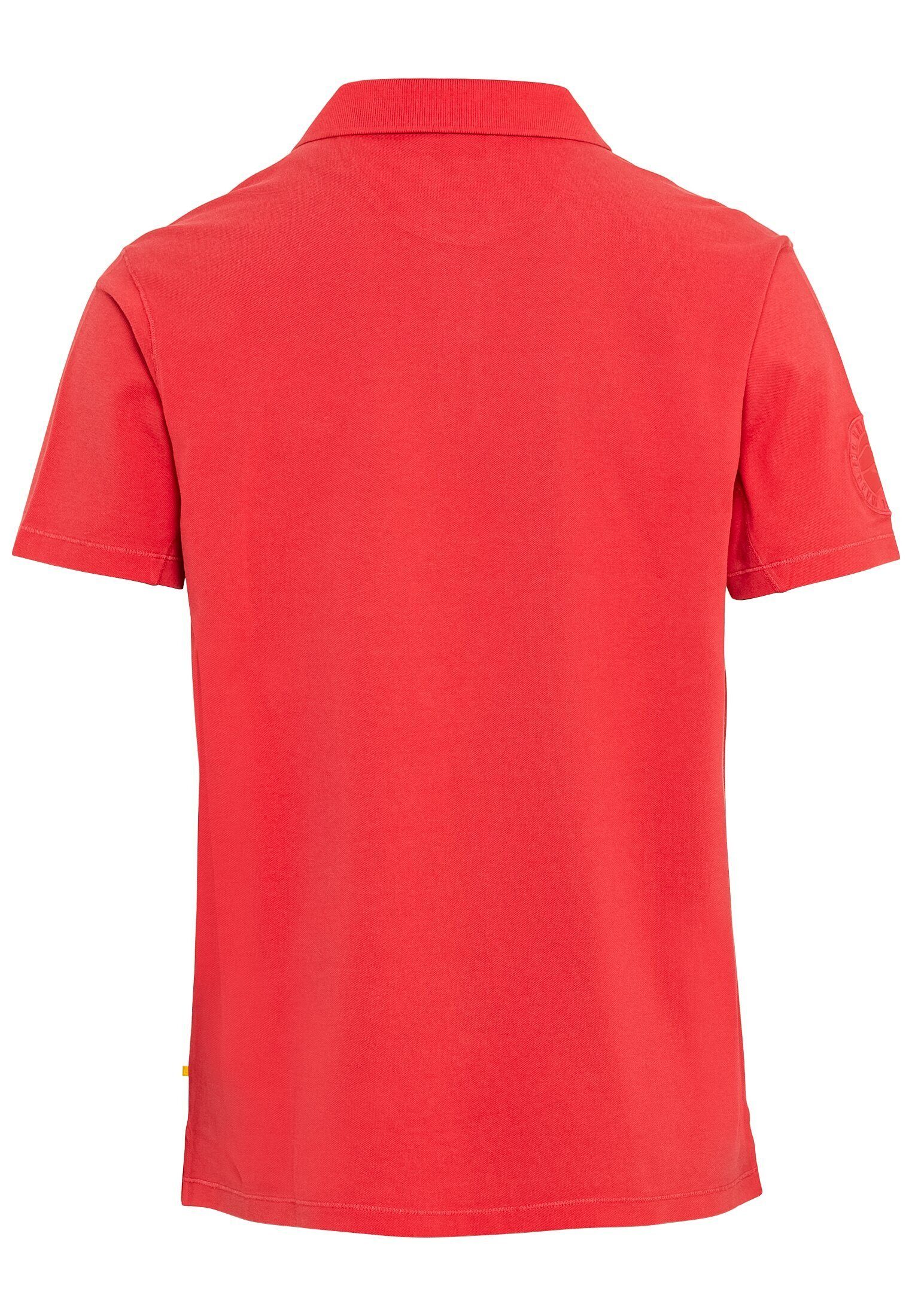 active camel Shirts_Poloshirt Baumwolle Rot aus reiner Poloshirt