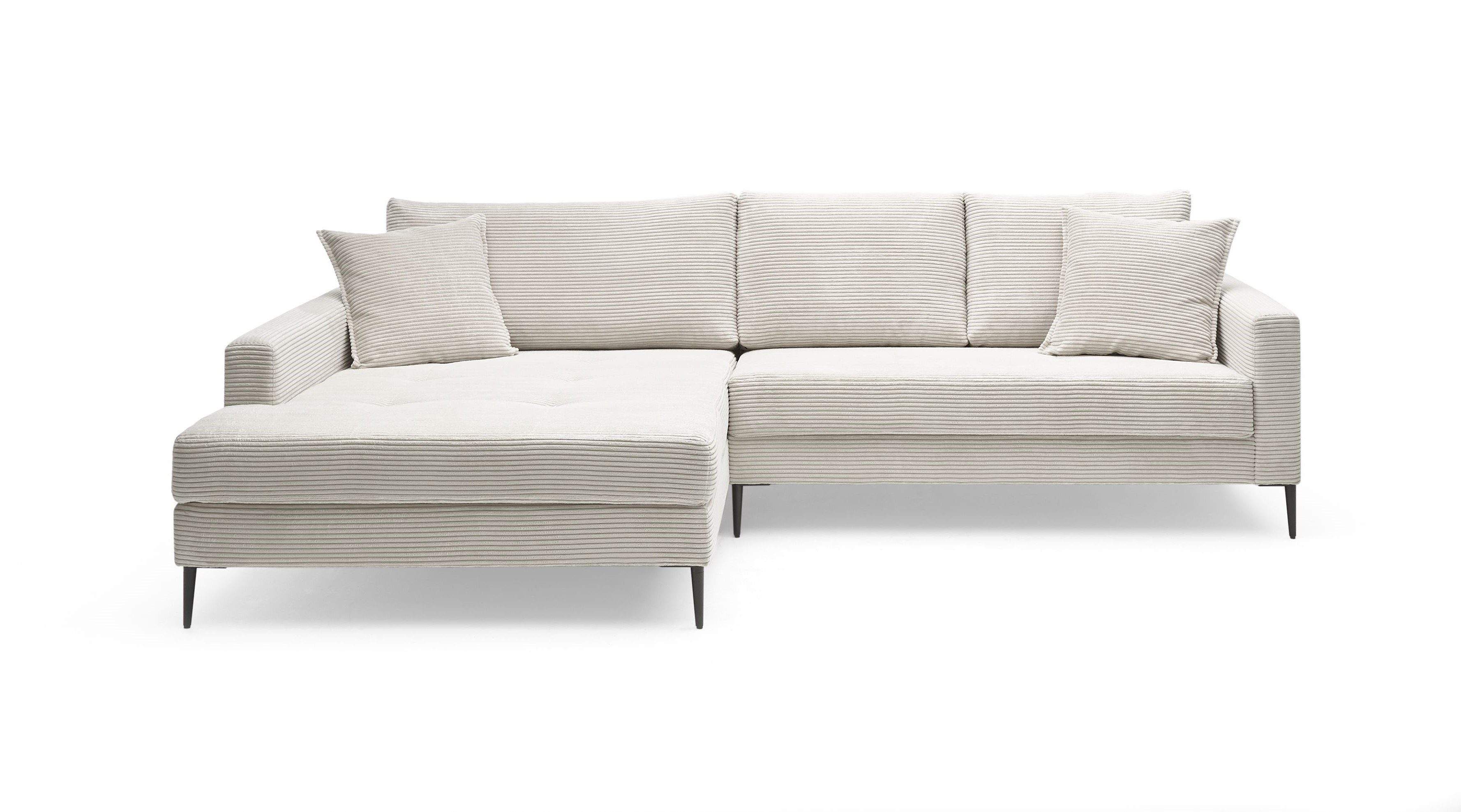 Liadomo Ecksofa Hilary, Cordbezug, verschiedene Farben, günstig online kaufen
