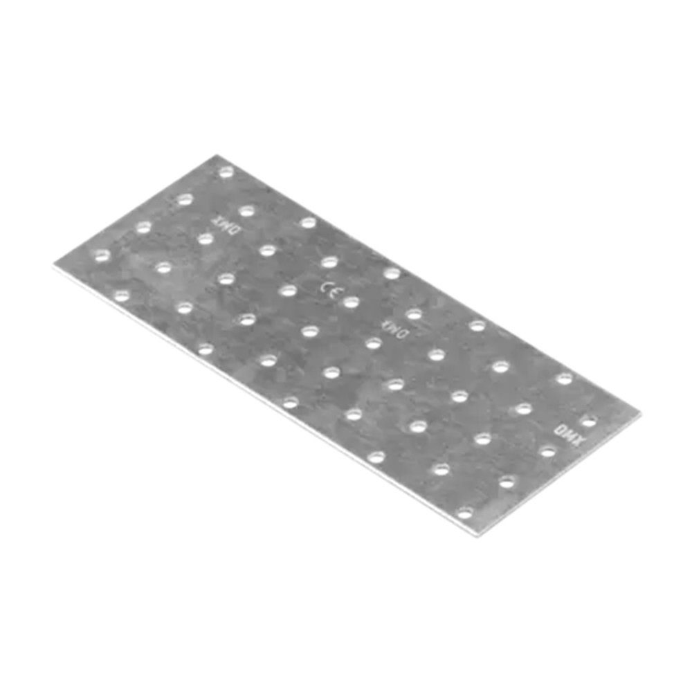 Domax Lochplatte Domax PP Lochplatte Flachverbinder für Holz verzinkt, LxB: 20x80 mm, (20-St)