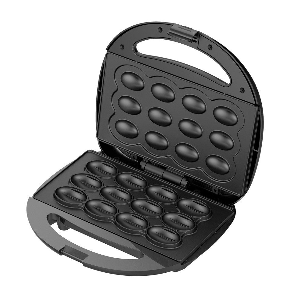 ADLER EUROPE Zaubernussbäcker AD 3071 Oreschki Waffeleisen, Nusskeks-Maker für 12 Stück, 1200 W, Antihaftbeschichtung, Cool-Touch-Griff, Schwarz