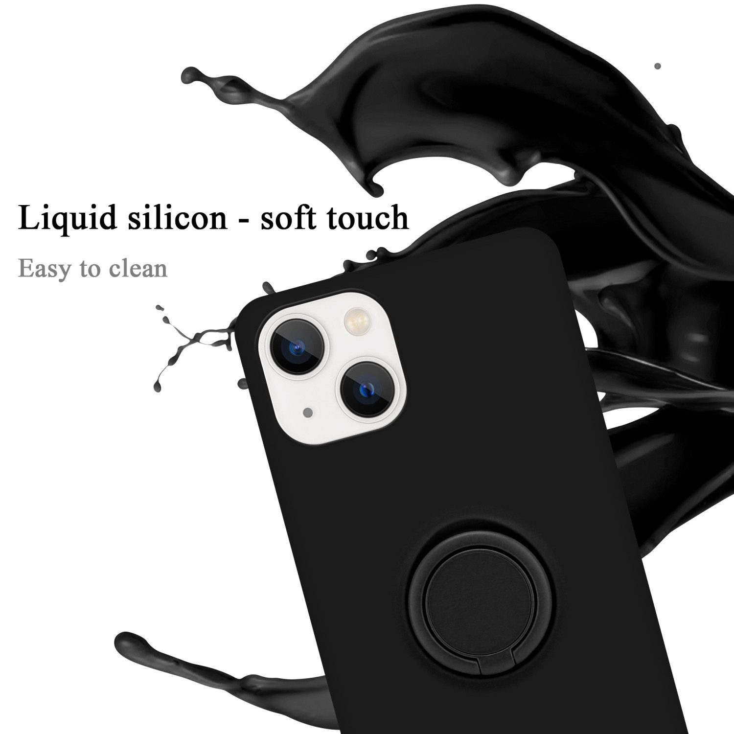 Cadorabo Handyhülle für iPhone 14 Hülle Apple iPhone 14, Robustes Hard Case - Handy Schutzhülle - Hülle - Back Cover Bumper