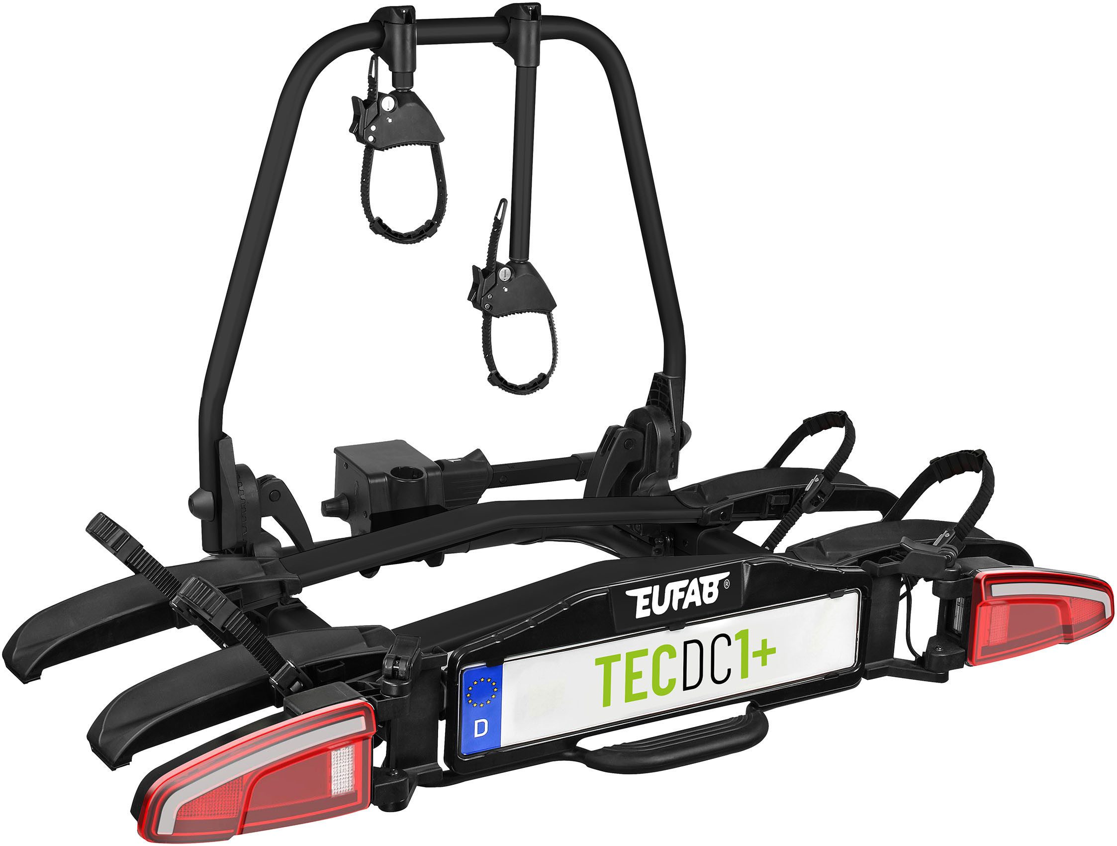 EUFAB Kupplungsfahrradträger EUFAB 11650 Fahrradträger TECDC1+, für max. 2 Räder