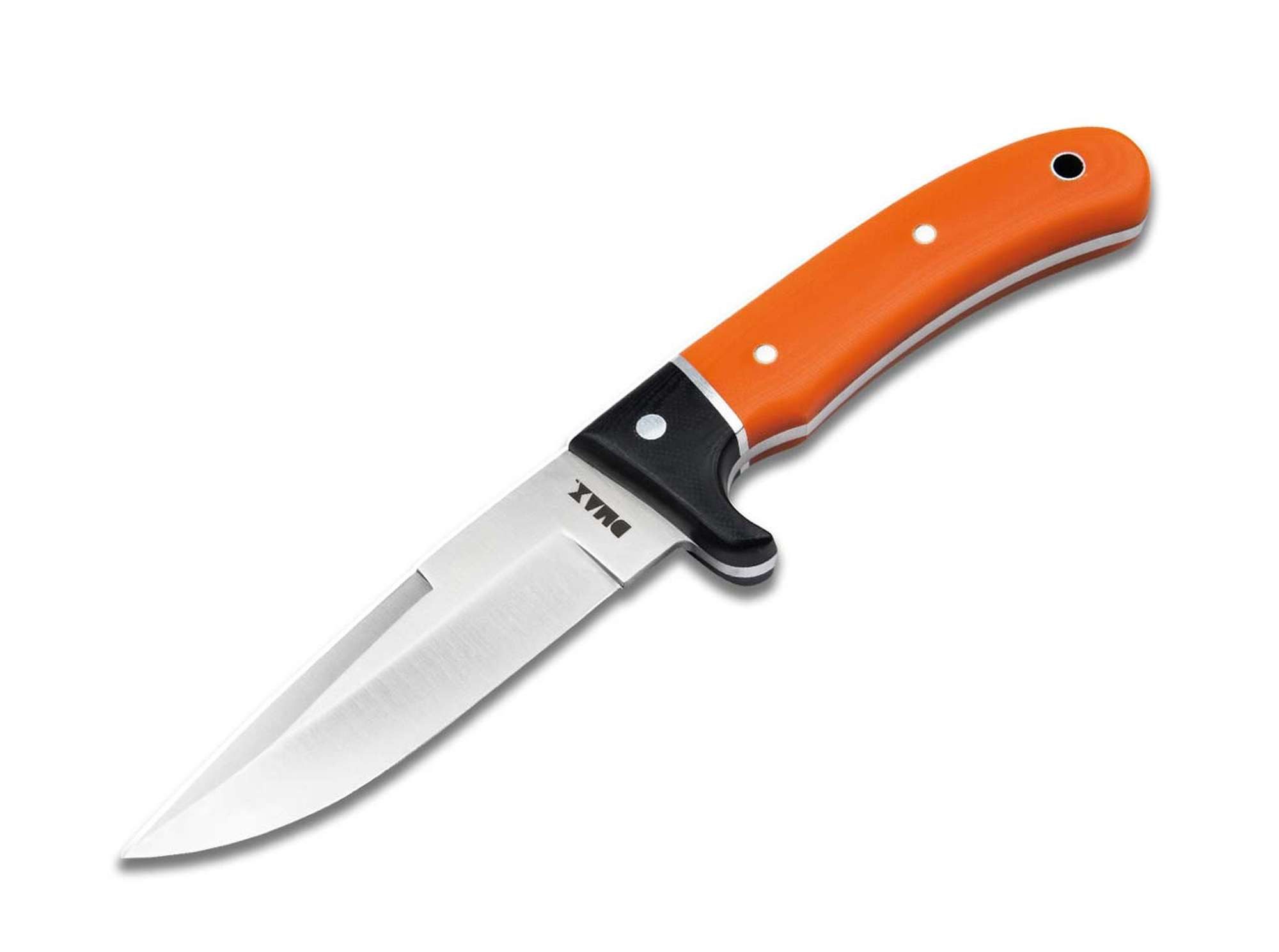 Böker Universalmesser DMAX Feststehendes Messer Elk Hunter Jagdmesser Lederscheide G10Griff