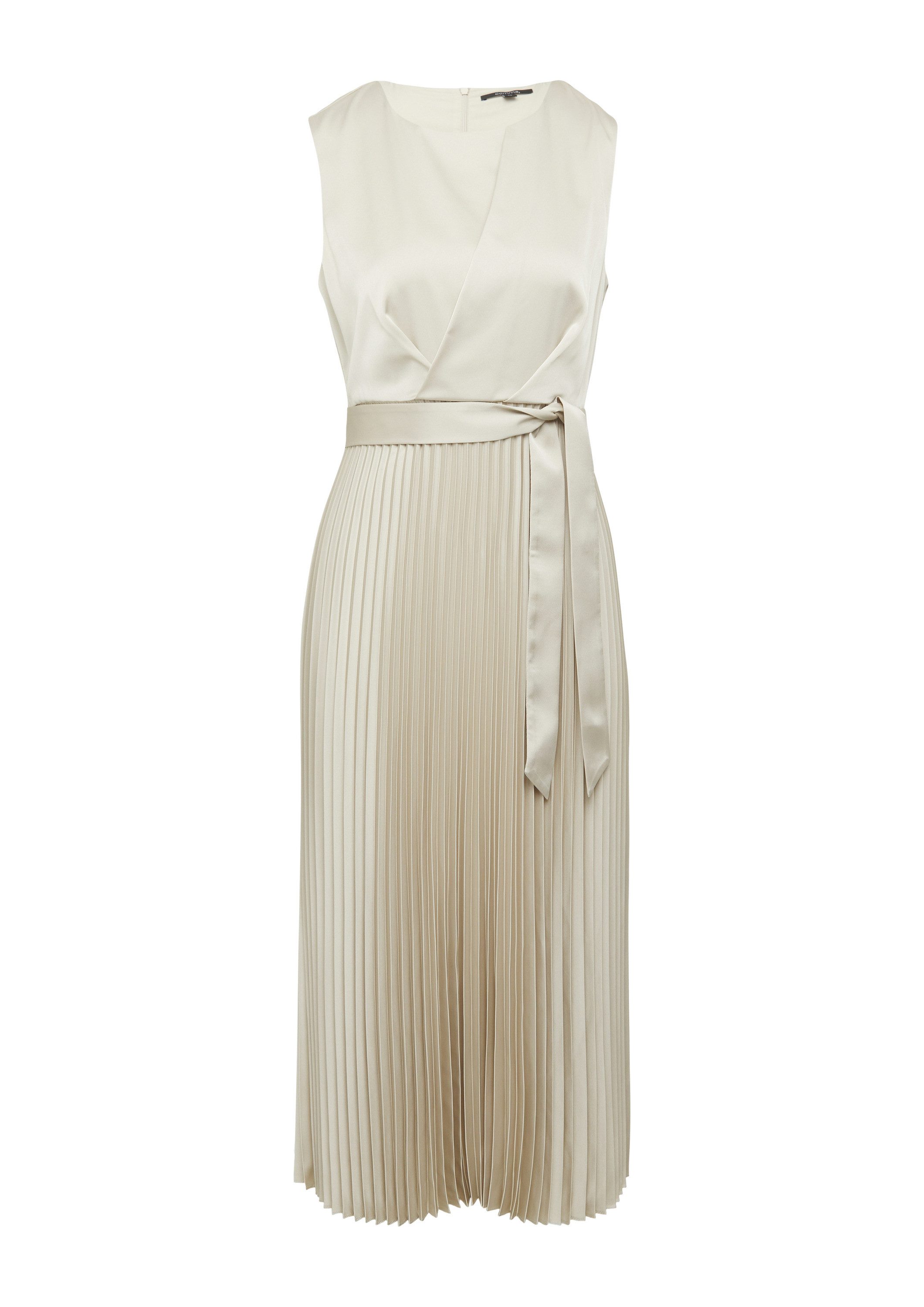comma Maxikleid Kleid Elegantes Satinkleid mit günstig online kaufen