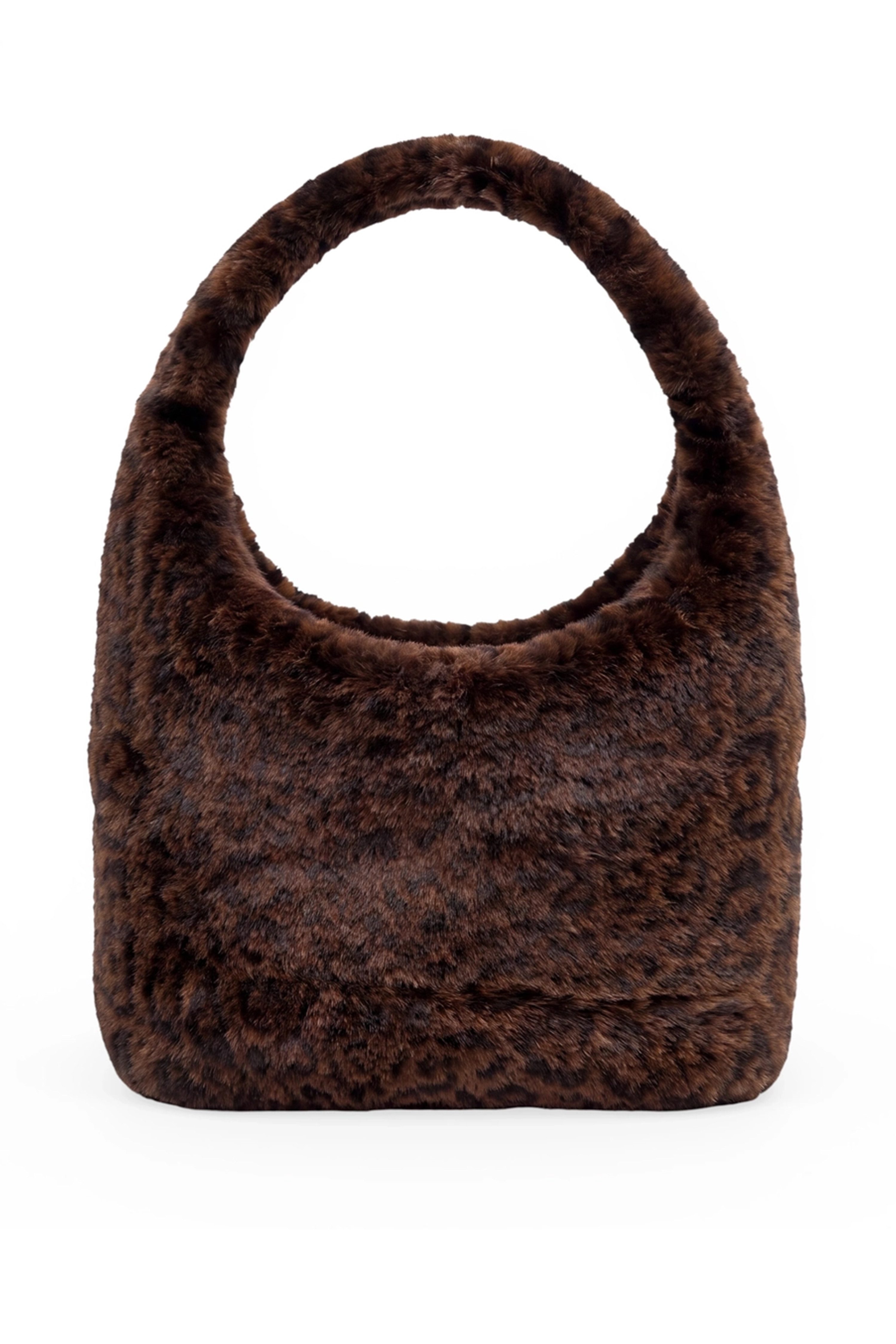 FUNK since 1776 Handtasche aus trendigem Leoplüsch