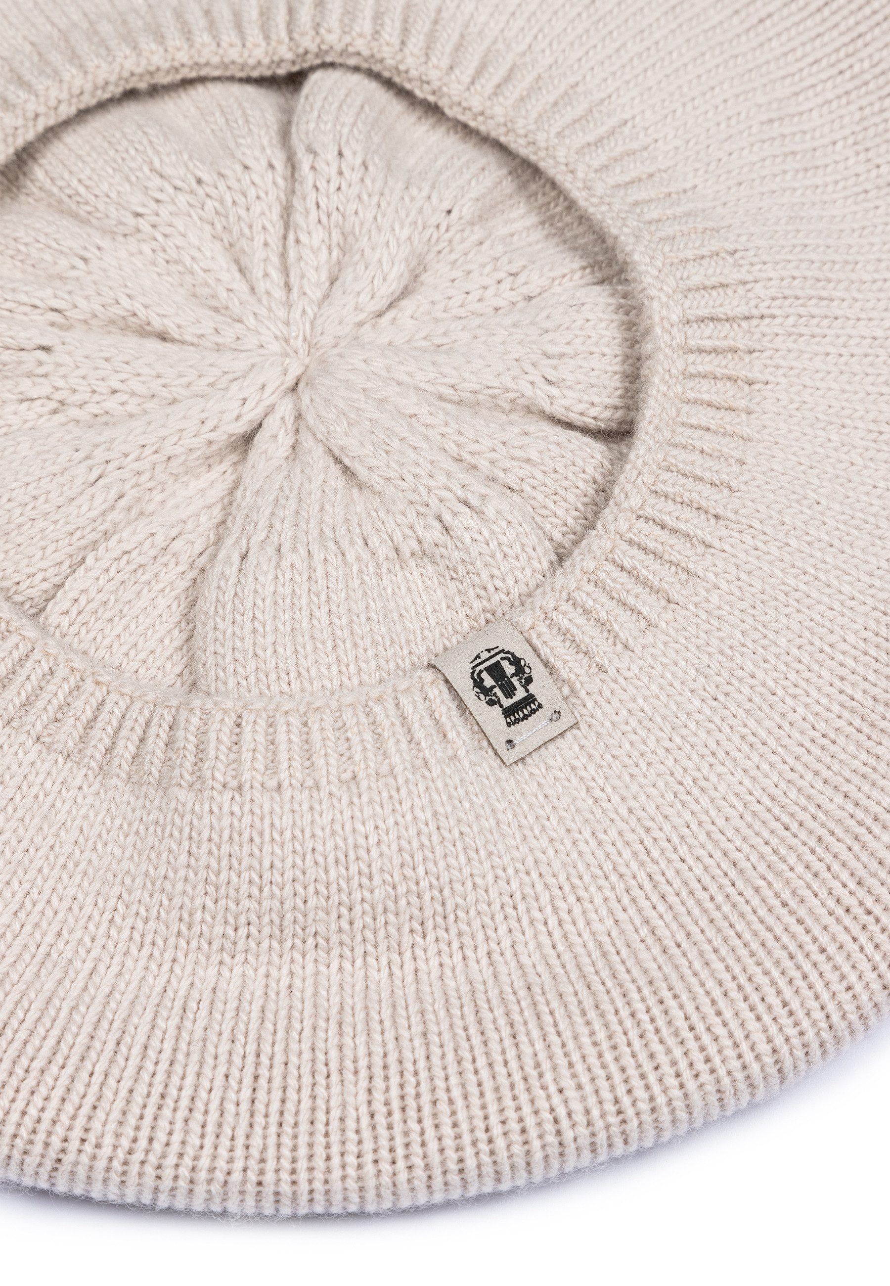 Roeckl Strickmütze ESSENTIALS BASKE Feinstrickmütze mit Rippbündchen