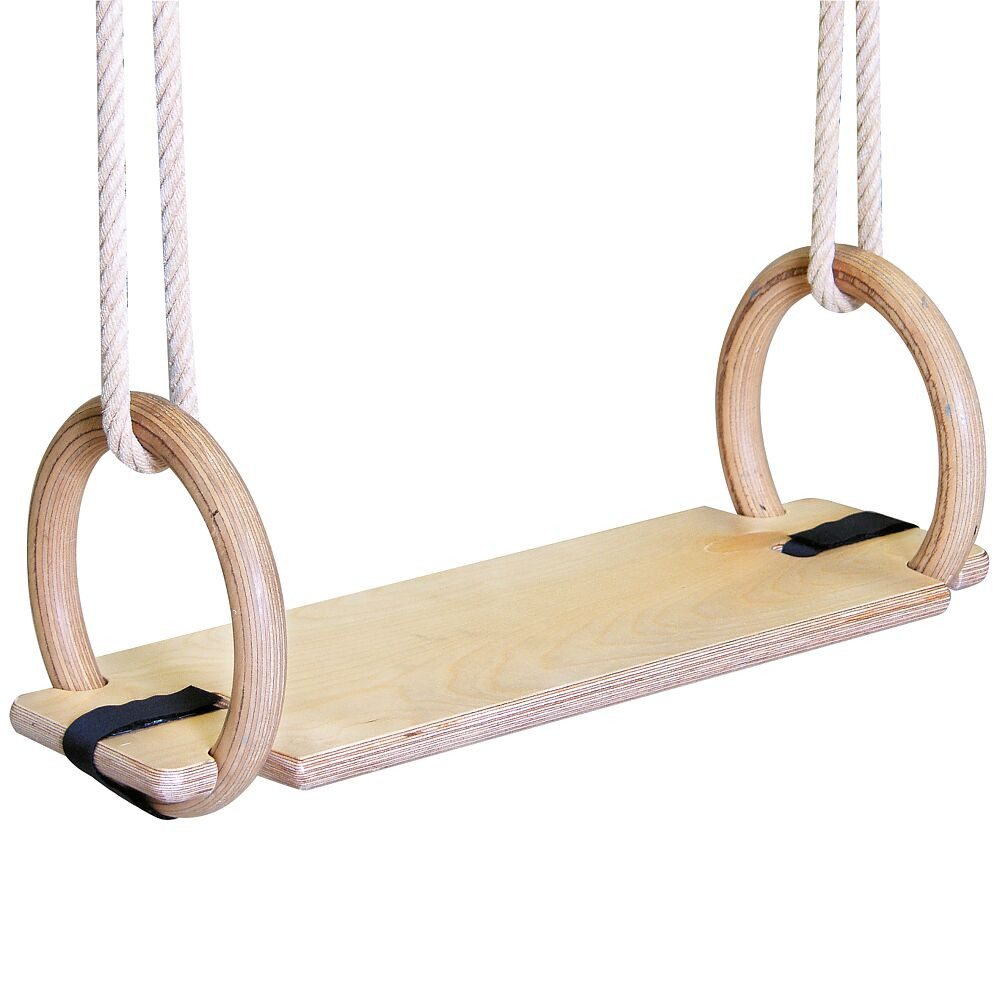 Sport-Thieme Einzelschaukel Schaukelbrett SkyBoard, Für Turnringe nach DIN (max. Materialstärke: 28 mm)