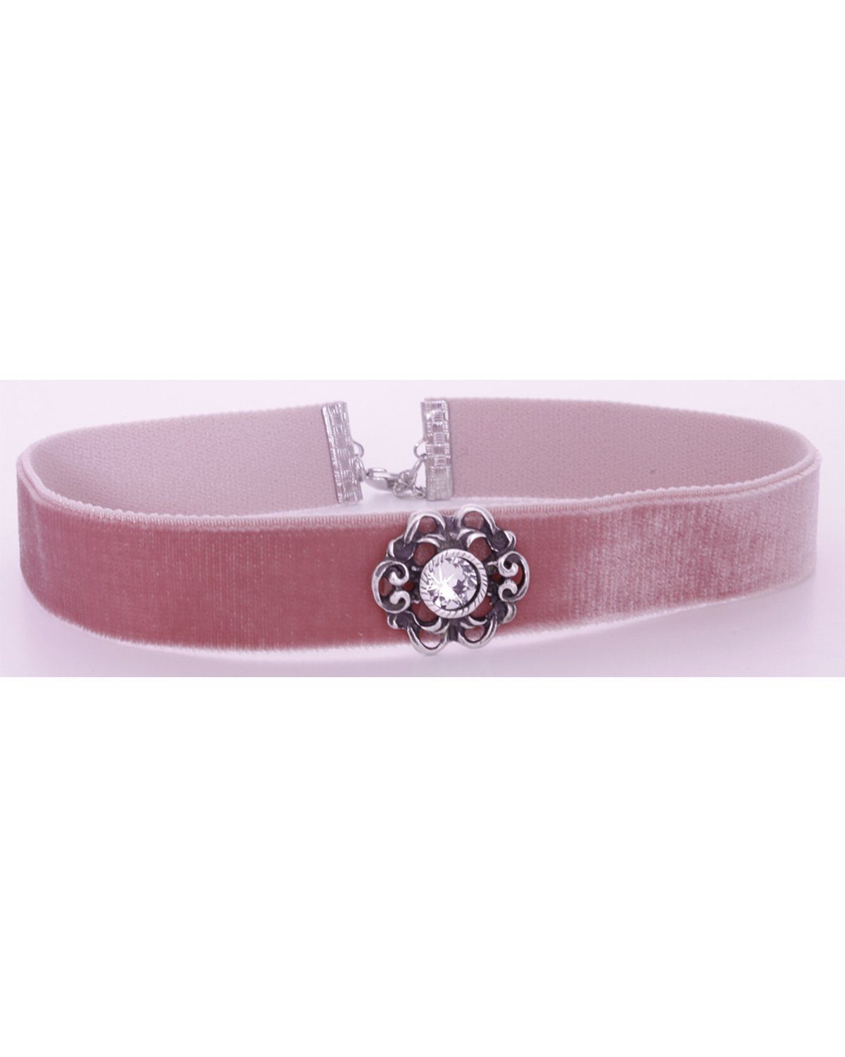 LUISIA® Kette mit Anhänger LUISIA® Samt Kropfband Annina mit Ornament und Pre – Bild 4 von 4