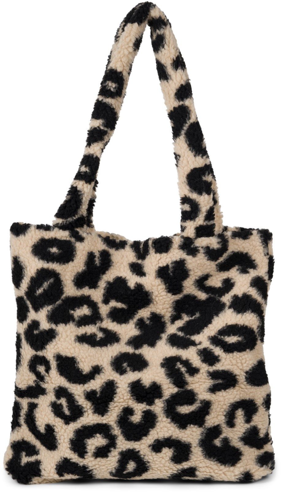 styleBREAKER Schultertasche Teddyfell Beuteltasche Leo (1-tlg) günstig online kaufen