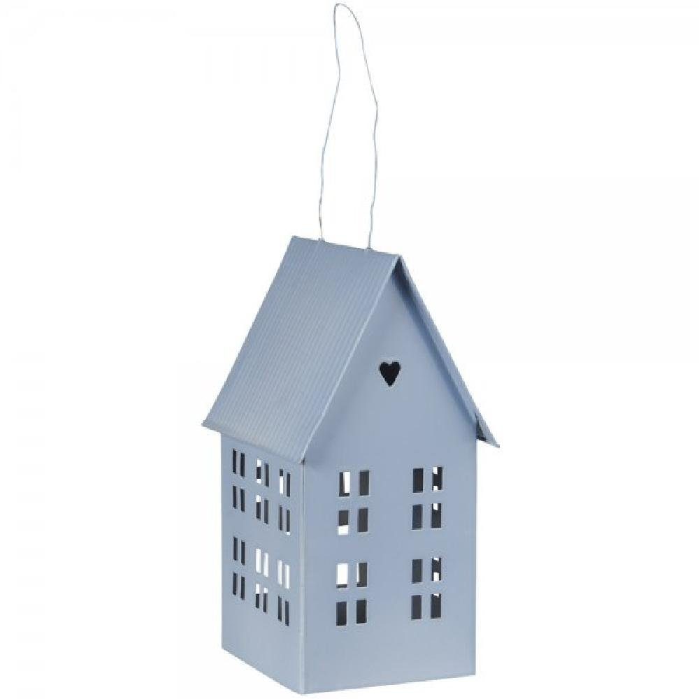 Ib Laursen Kerzenhalter Ib Laursen Teelichthalter Haus Summerfeeling Hellbl günstig online kaufen