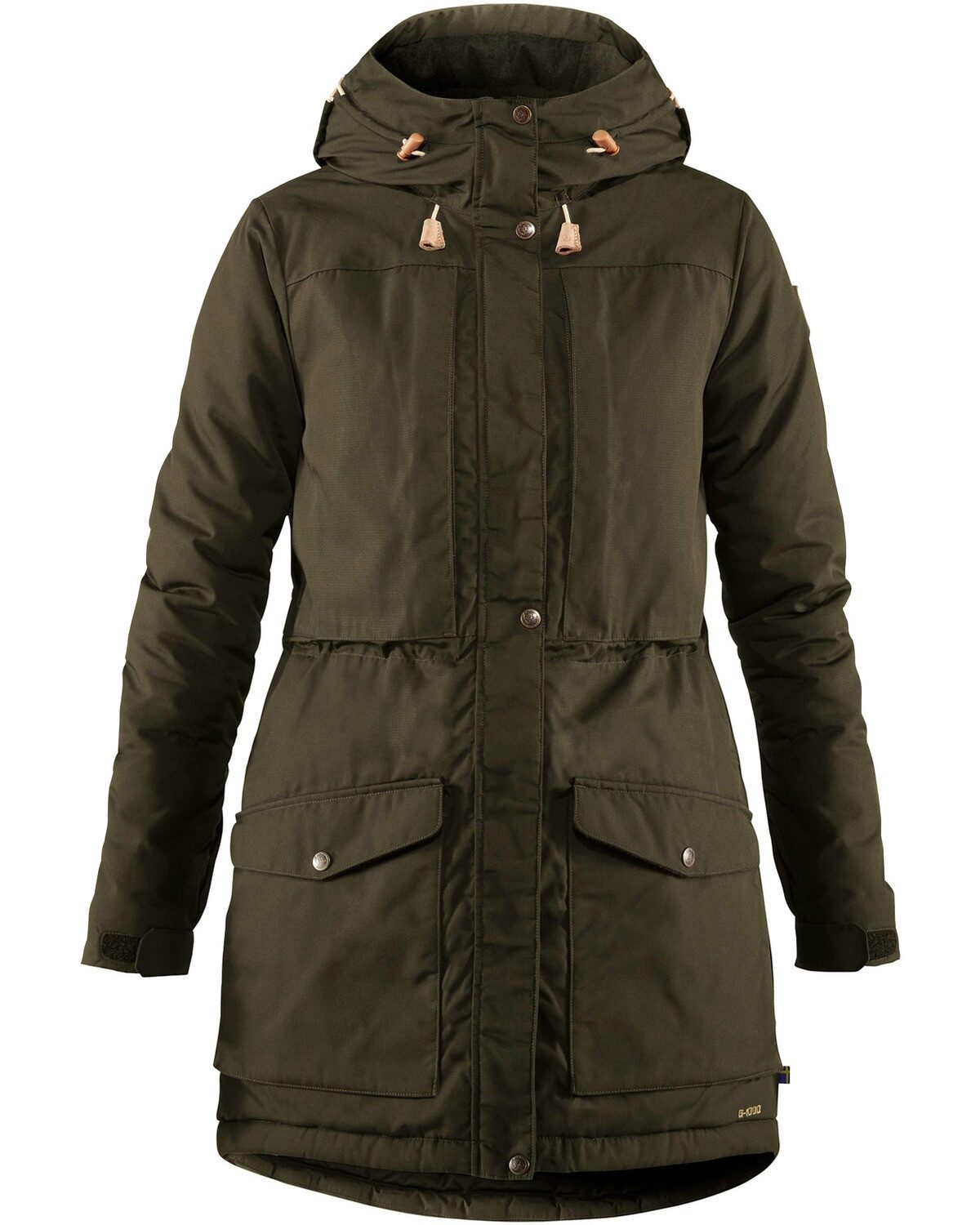 Funktionsjacke Damen Parka Singi Wool Padded