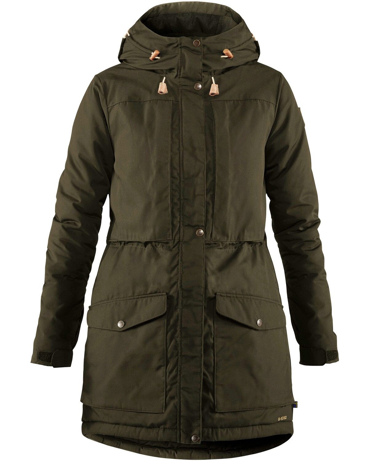 Fjällräven Funktionsjacke Damen Parka Singi Wool Padded