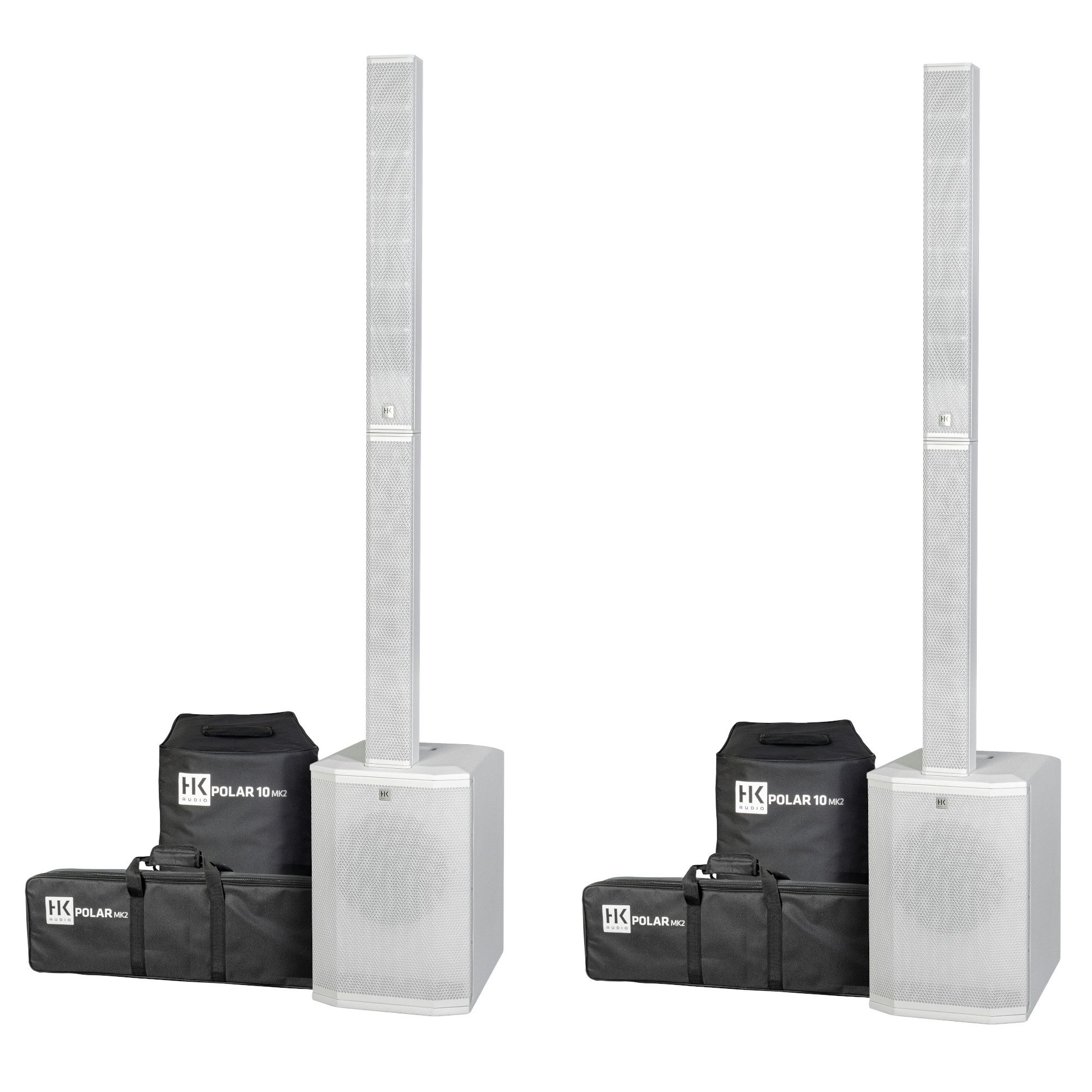 HK Audio HK Audio Polar 10 MK2 weiß Stereo Set Lautsprechersystem