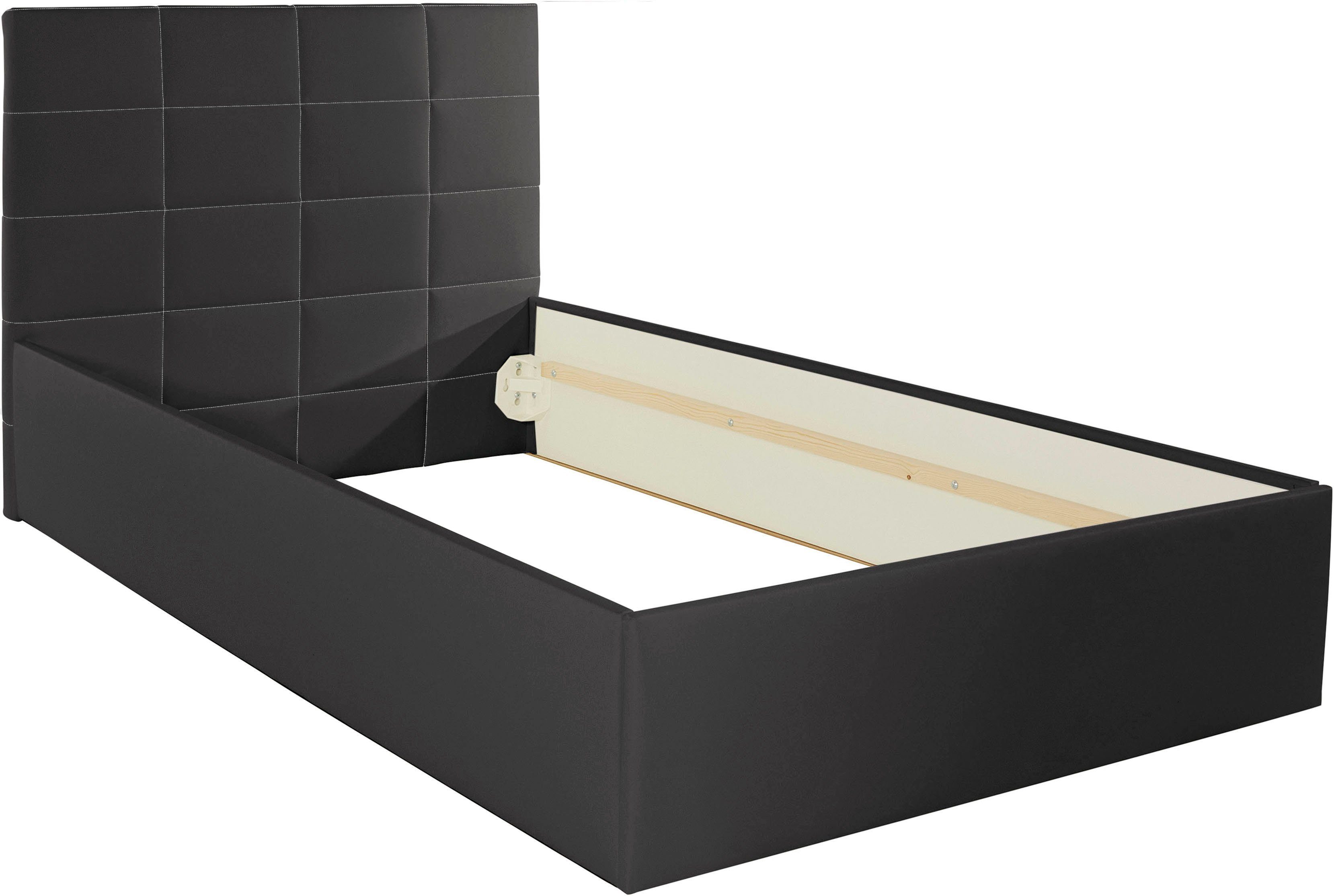 Westfalia Schlafkomfort Polsterbett, inkl. Bettkasten bei Ausführung mit Matratze, in 2 Höhen