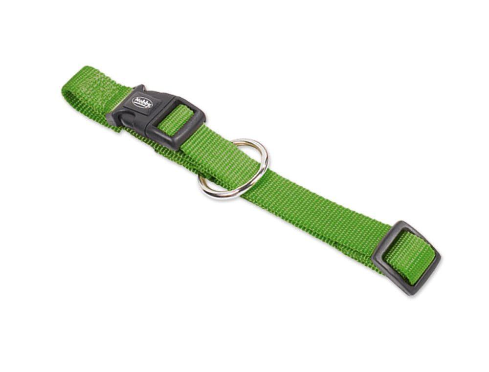 Nobby Hunde-Halsband Nobby Hundehalsband Classic S-M lindgrün, Nylon
