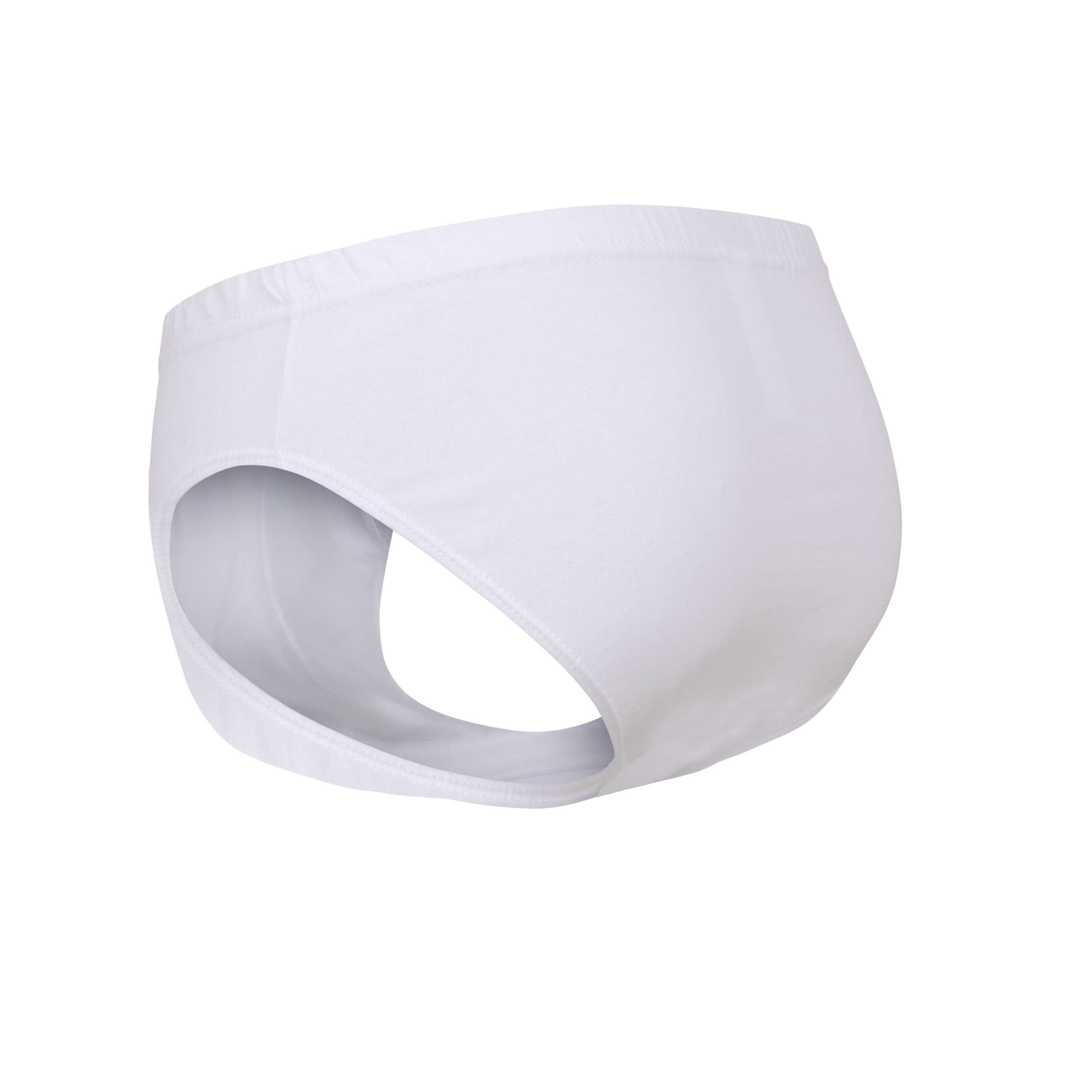 CECEBA Slip CECEBA Herren Slip weiß uni 5er Pack (5-St)