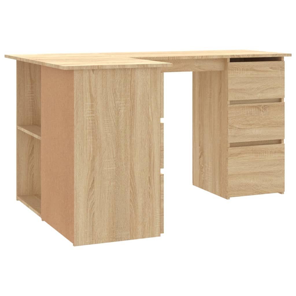 cm 145x100x76 Eckschreibtisch Sonoma-Eiche Holzwerkstoff furnicato Schreibtisch