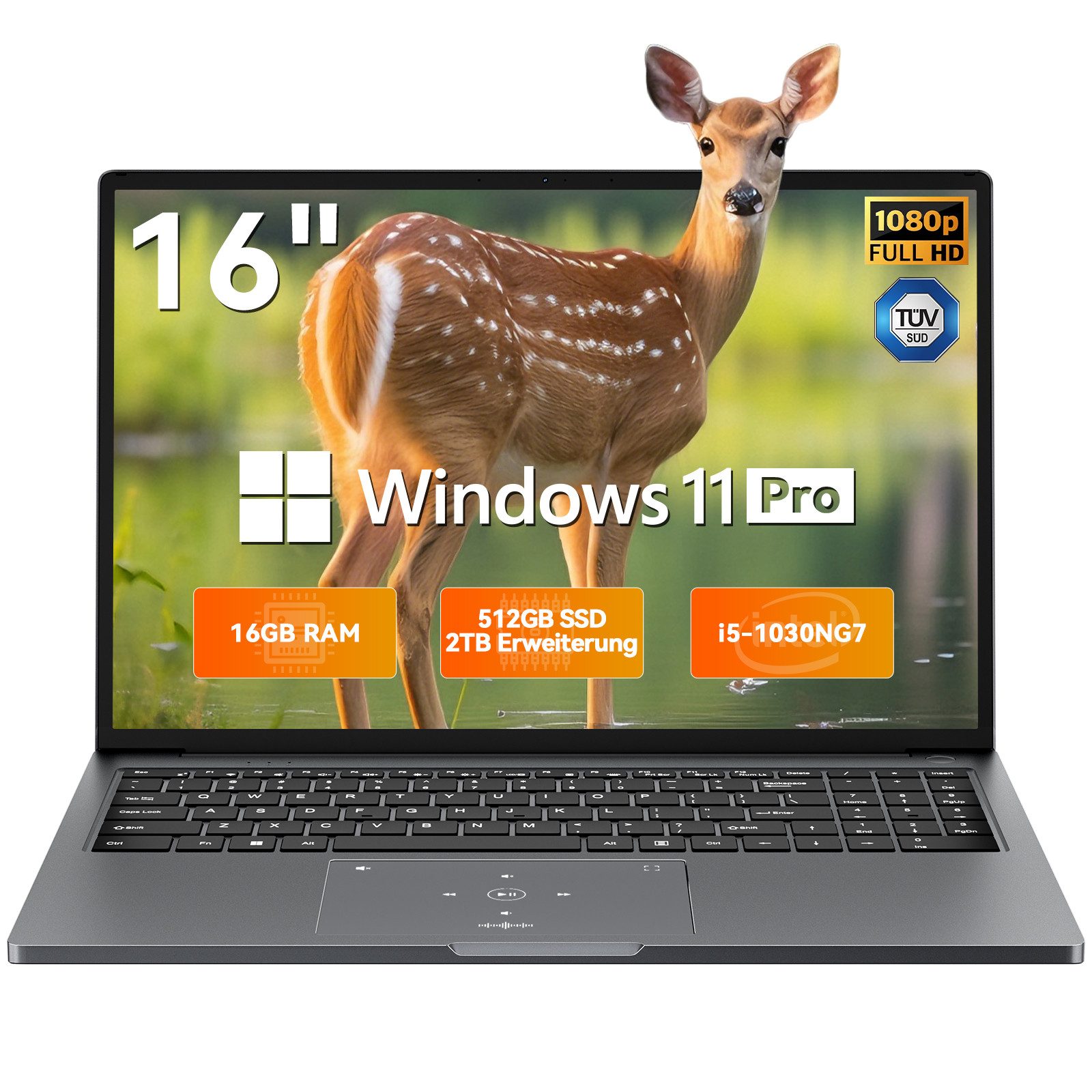 Acebook12 (2025) 16'' Core i5 16GB 512GB Notebook