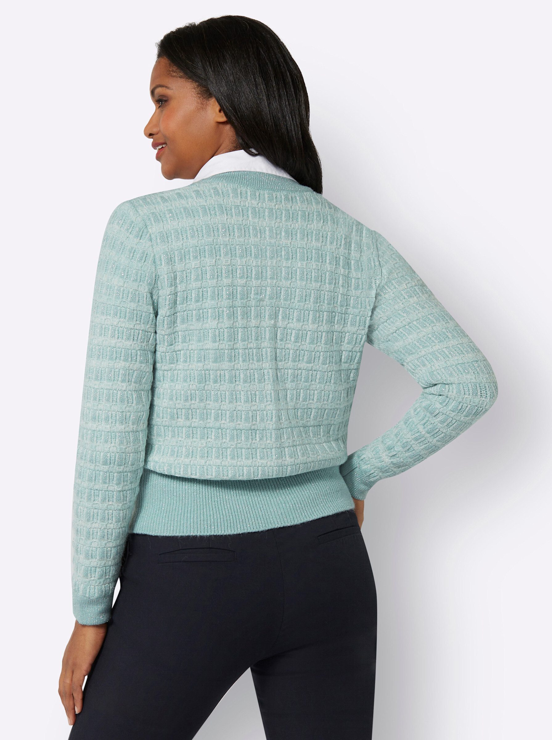 Witt Strickjacke Jacquardstrickjacke . günstig online kaufen