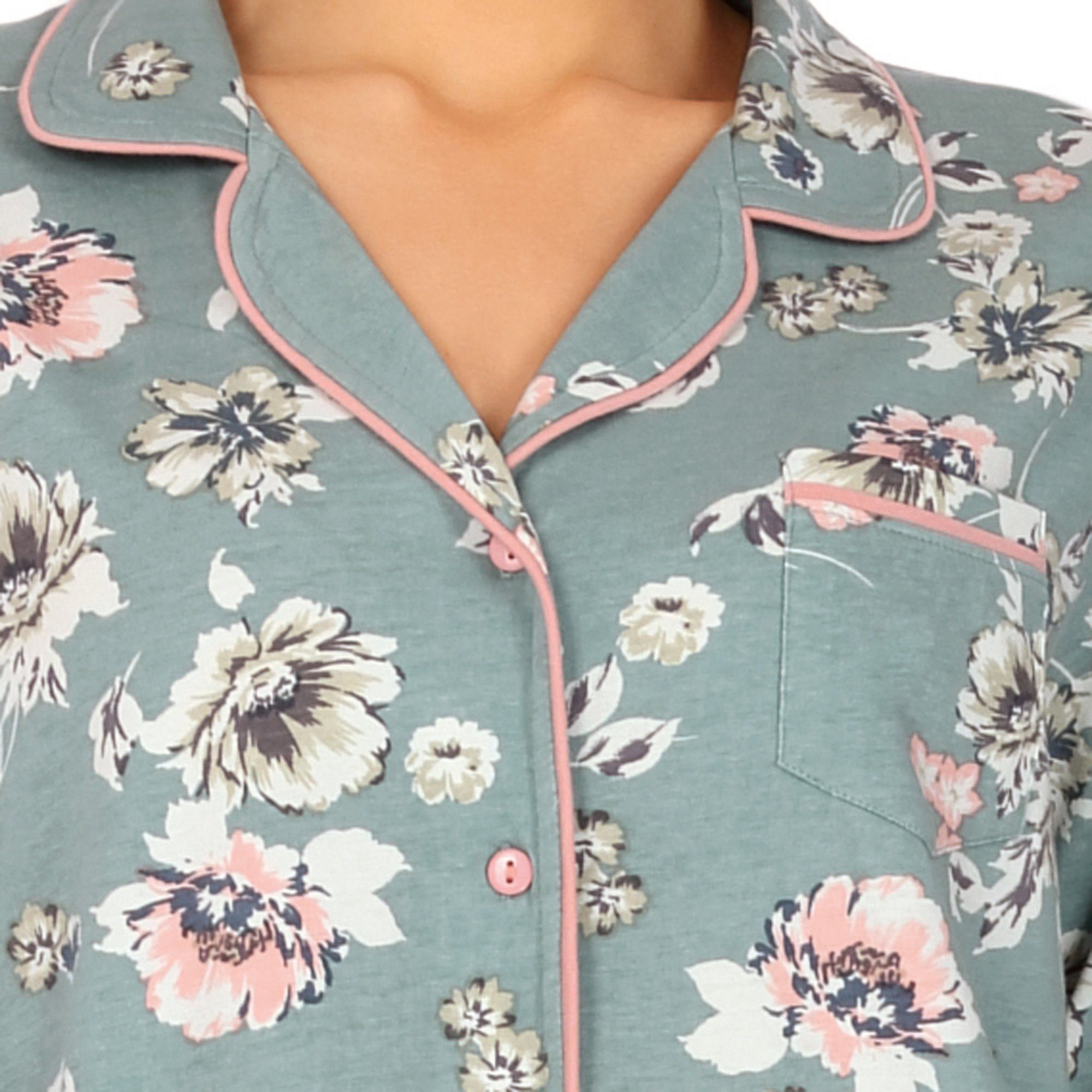 Single-Jersey Damen-Nachthemd Ascafa Nachthemd