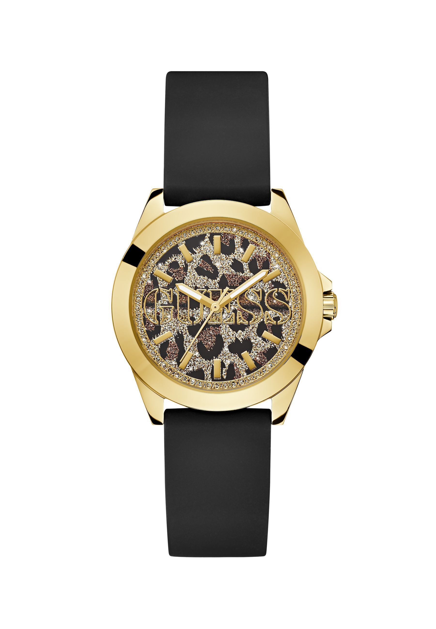 Guess Quarzuhr MENAGERIE, (1-tlg), Quarz-Analoguhr günstig online kaufen