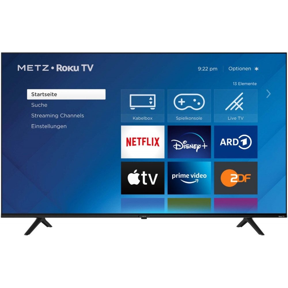 Metz Blue 43MUD6021Z LED-Fernseher (43 Zoll, 4K Ultra HD)