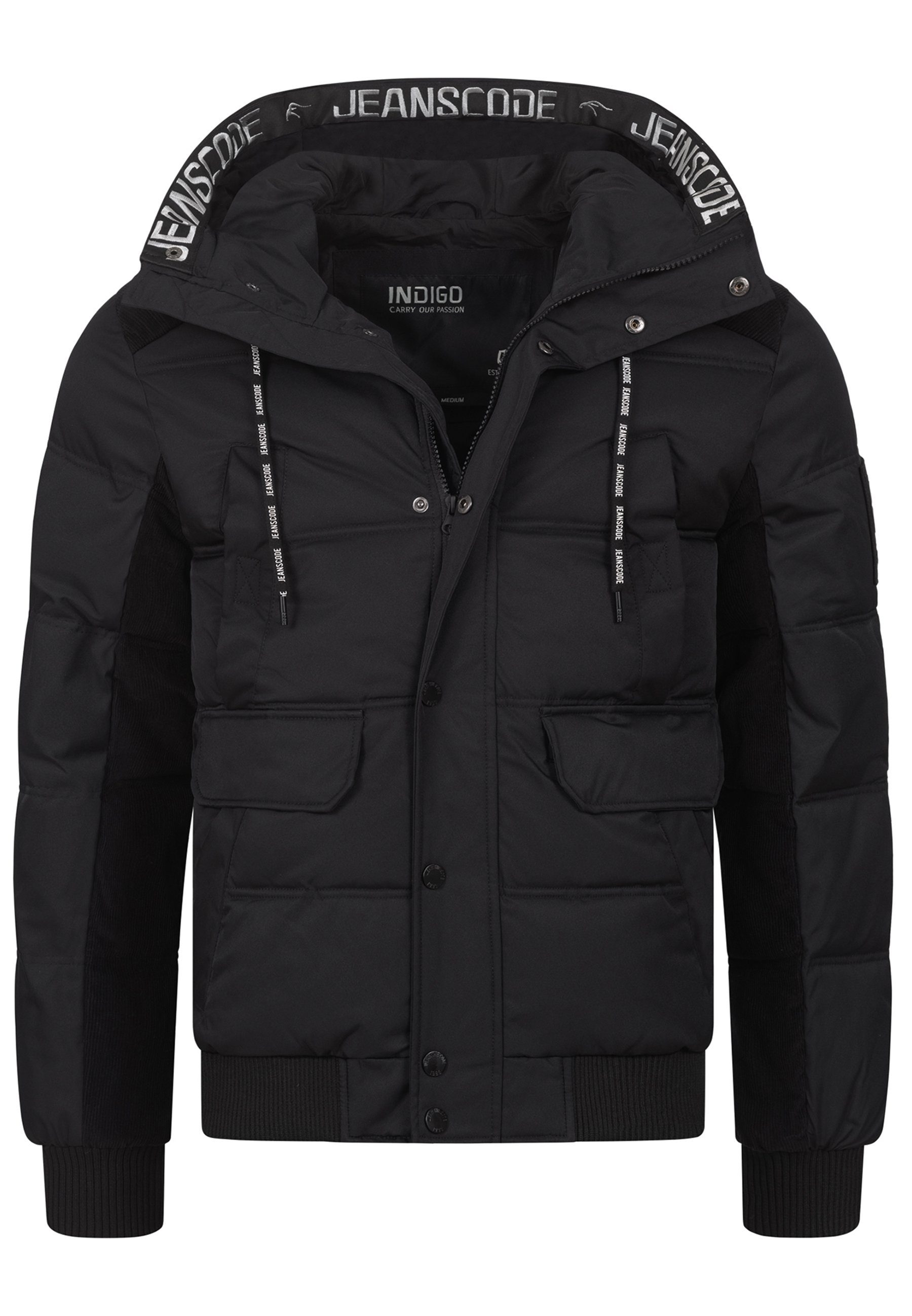 Winterjacke Indicode INJakobe Black