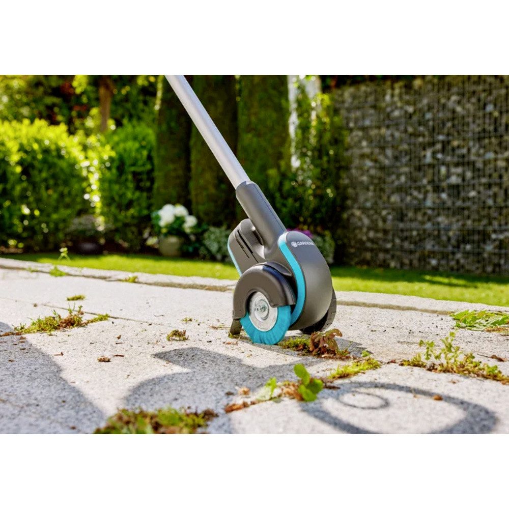GARDENA Fugenbürste GARDENA 14820-20 EasyWeed 1800/18V POWER FOR ALL Ready-To-Use-Set Fuge