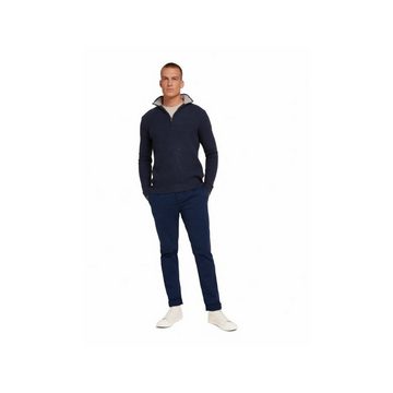 TOM TAILOR Sweatshirt blau regular fit (1-tlg)