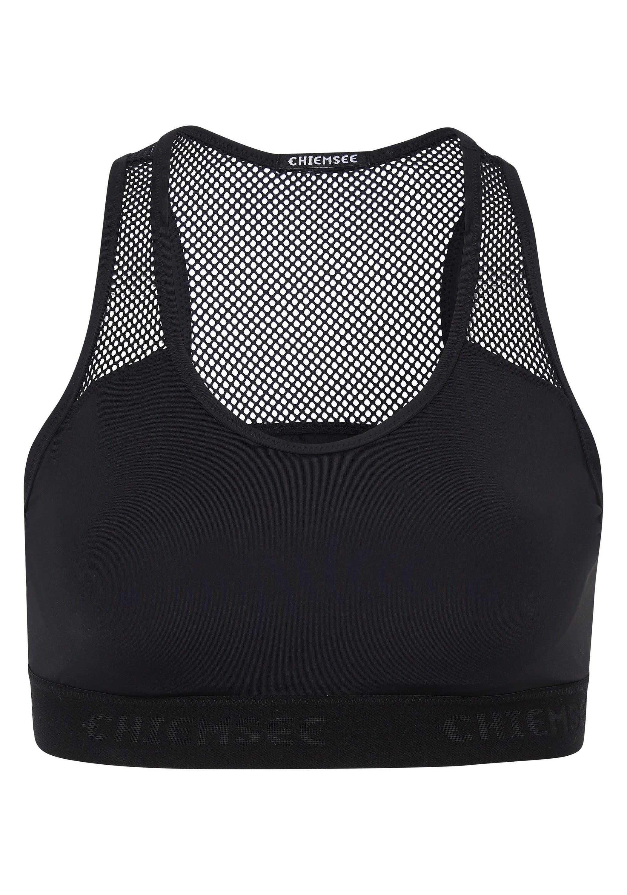 Chiemsee Sport-BH Sport-Bustier mit Logo-Bund 1